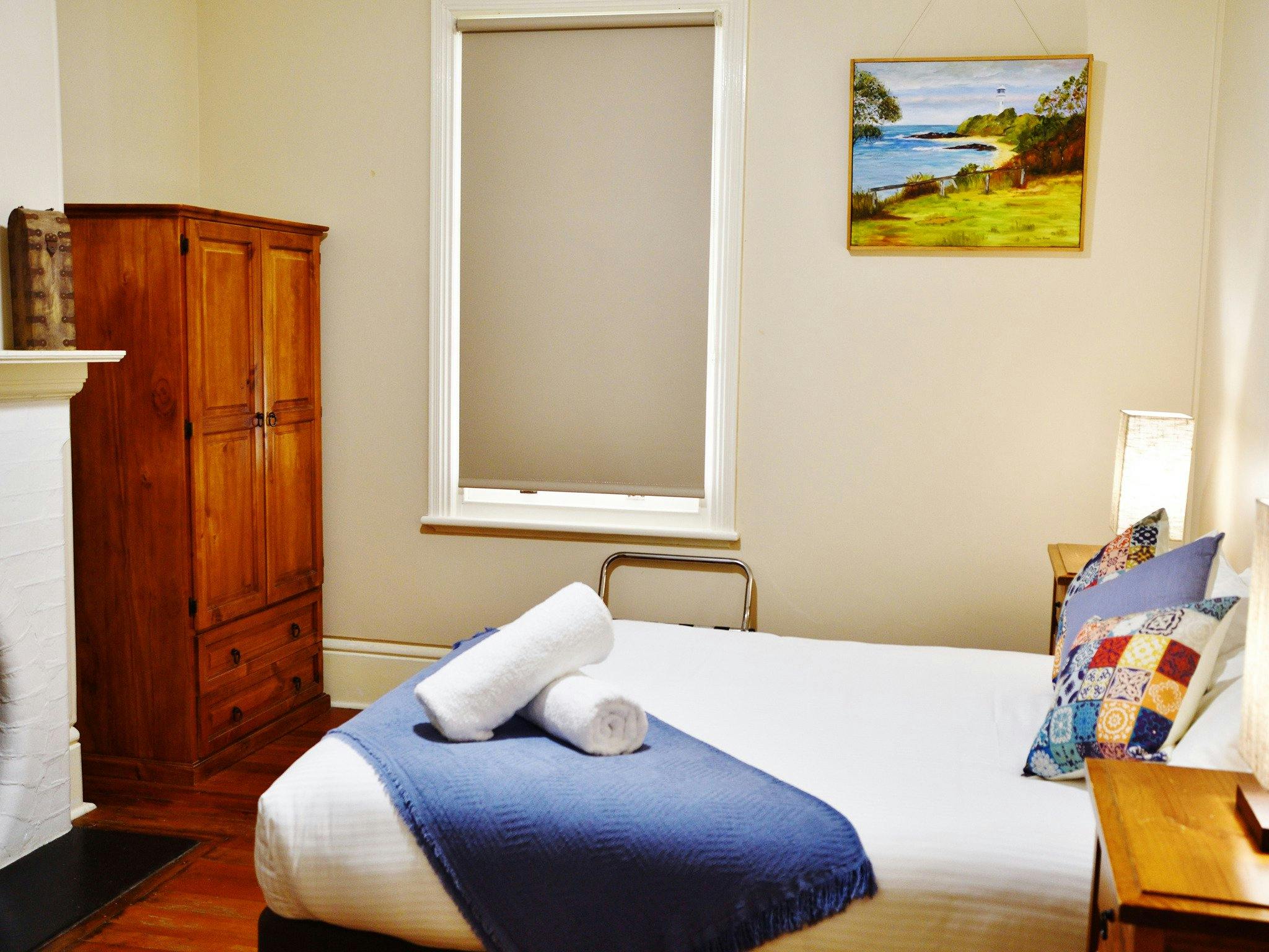 Norah Head Lighthouse Quarters Guest Bedroom