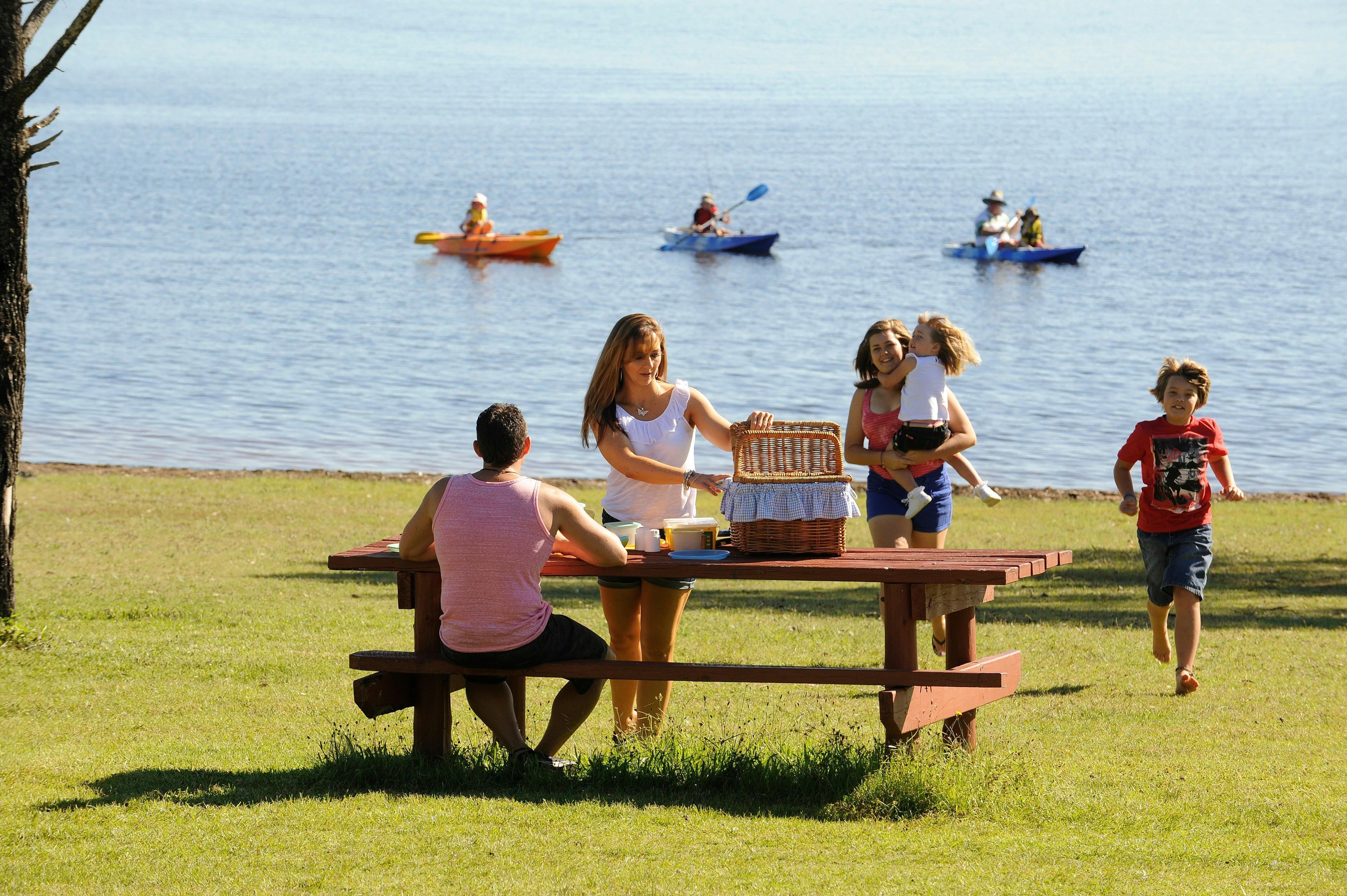 Reflections Holiday Parks Copeton Waters is the perfect location to spend time with family.