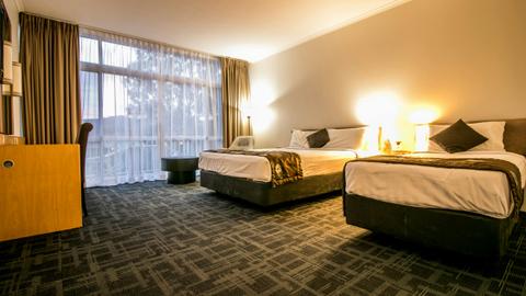 Standard queen room 1 x queen 1 x single