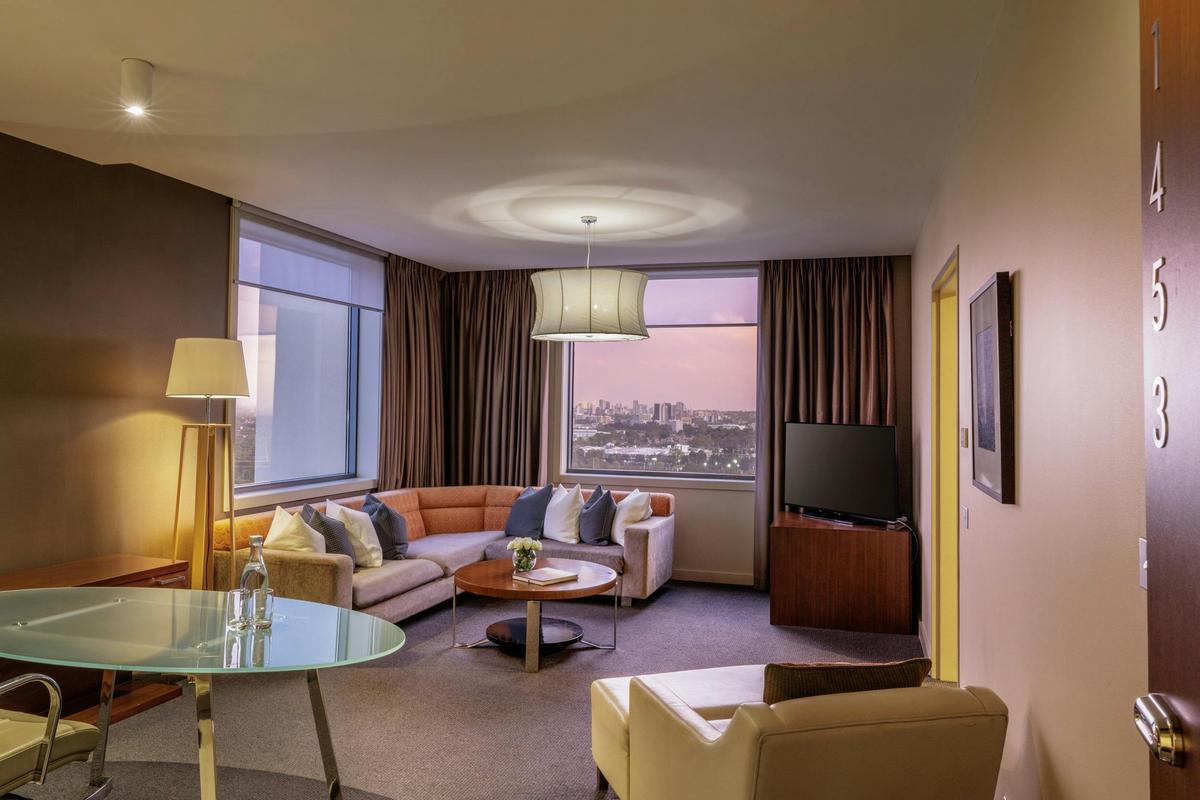 Pullman Sydney Olympic Park Suite lounge room