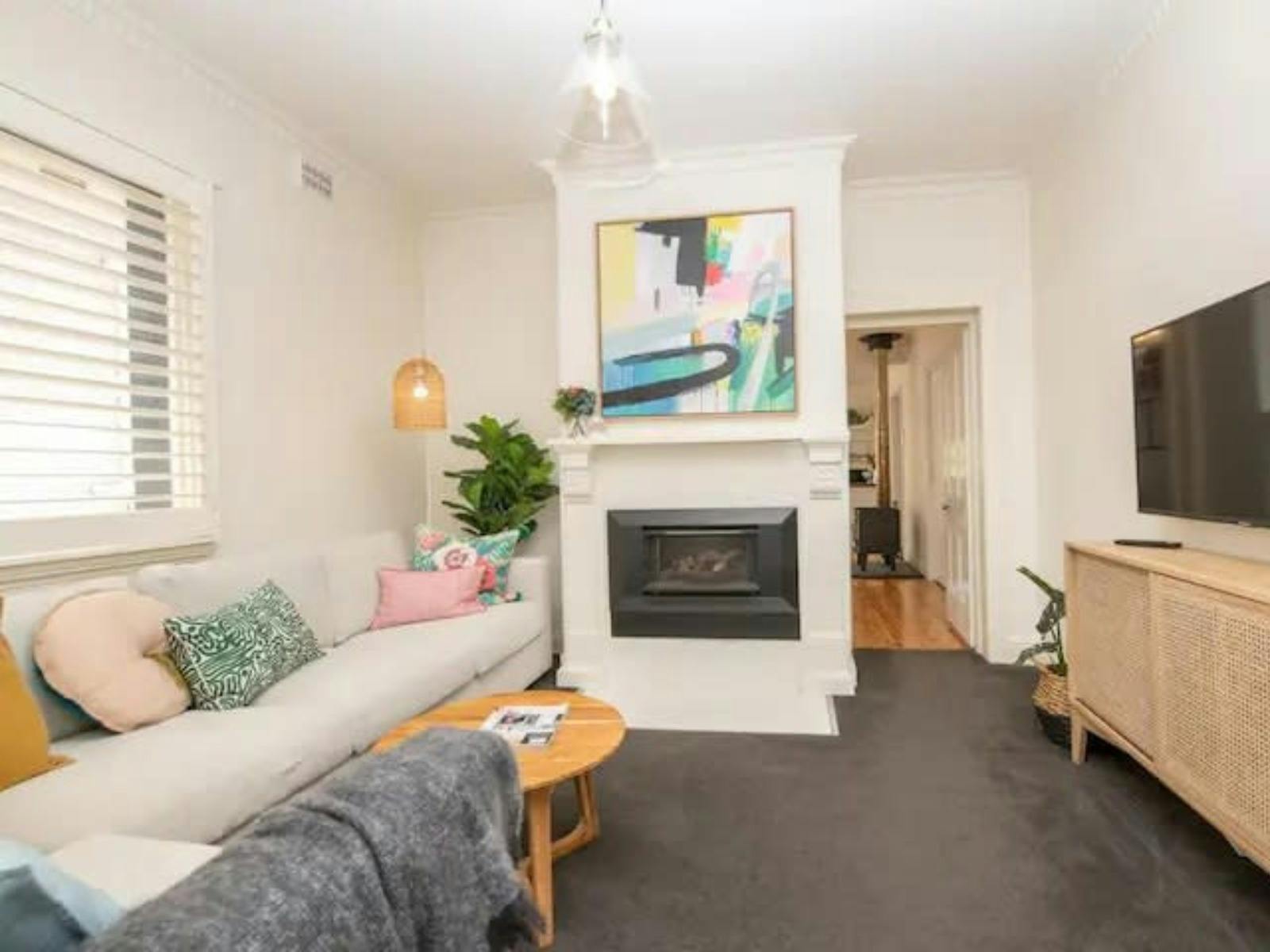 Living Room at Orana Cottage