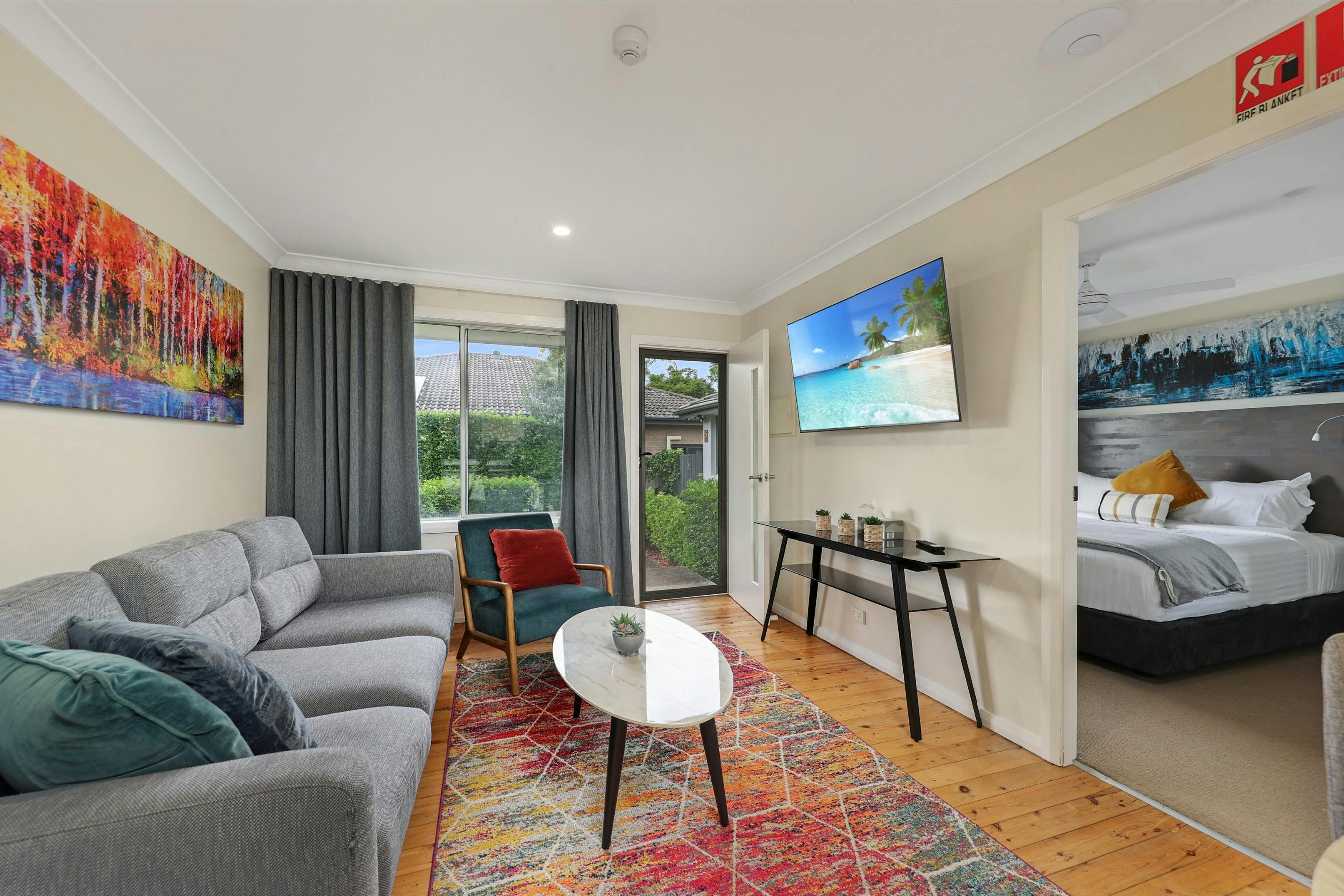 Jesmond 1-bedroom living area