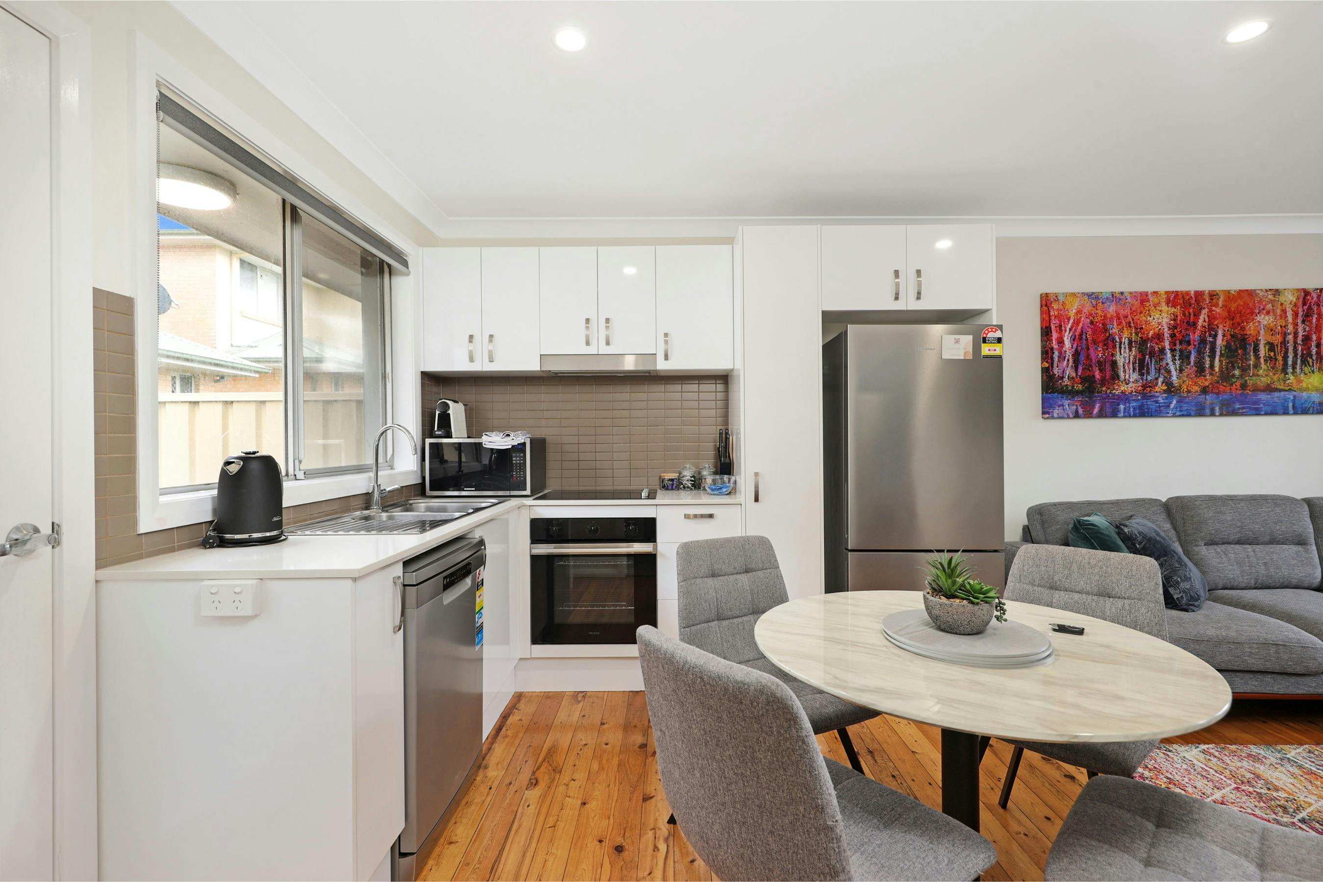 Jesmond 1-bedroom kitchen/dining area