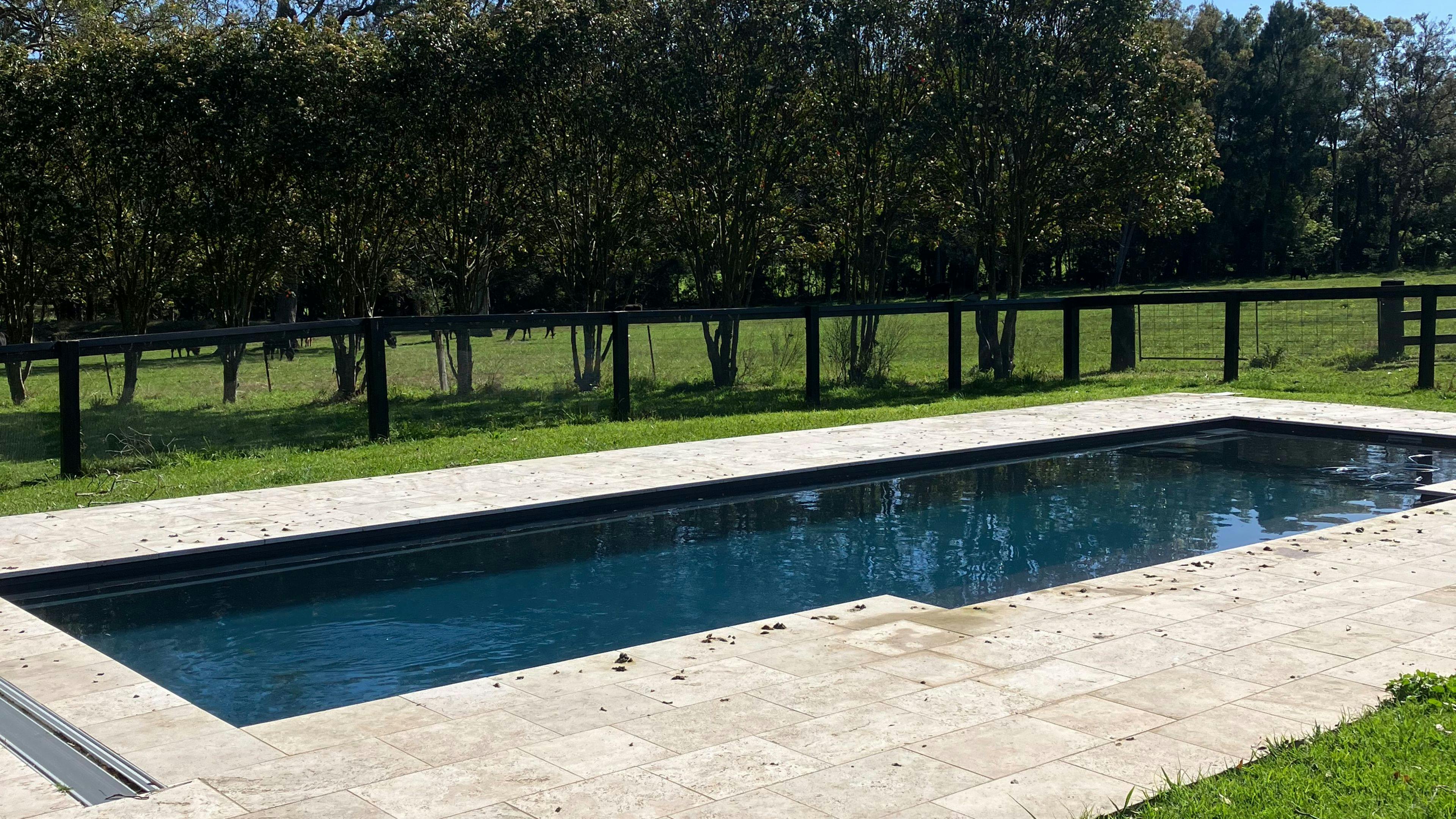 The saltwater pool for your exclusive use. 