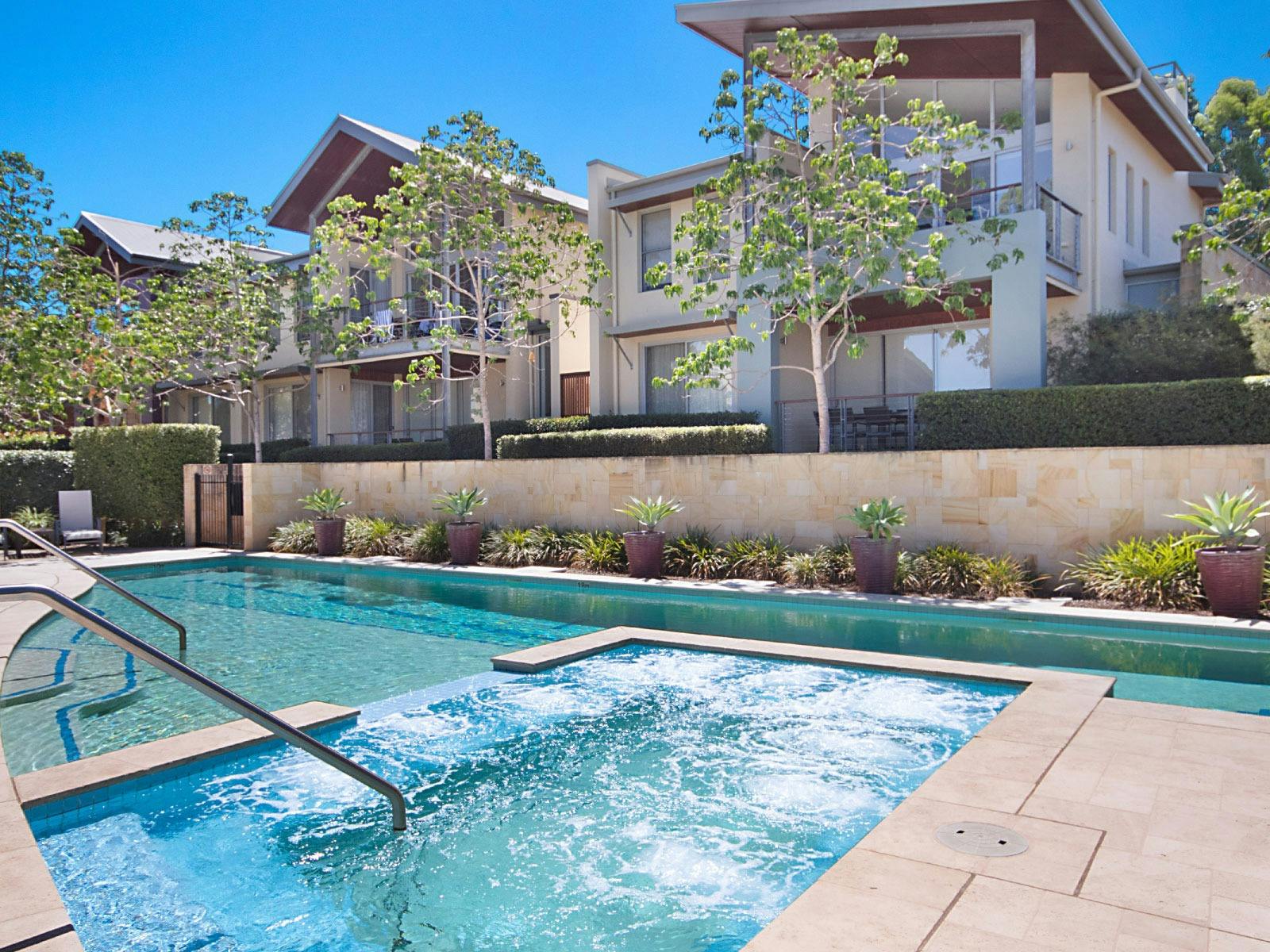 Peppers Hunter Valley heated pool