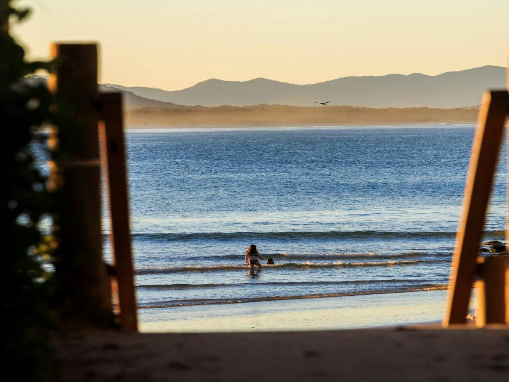 Reflections Holiday Park Scotts Head Beach Access