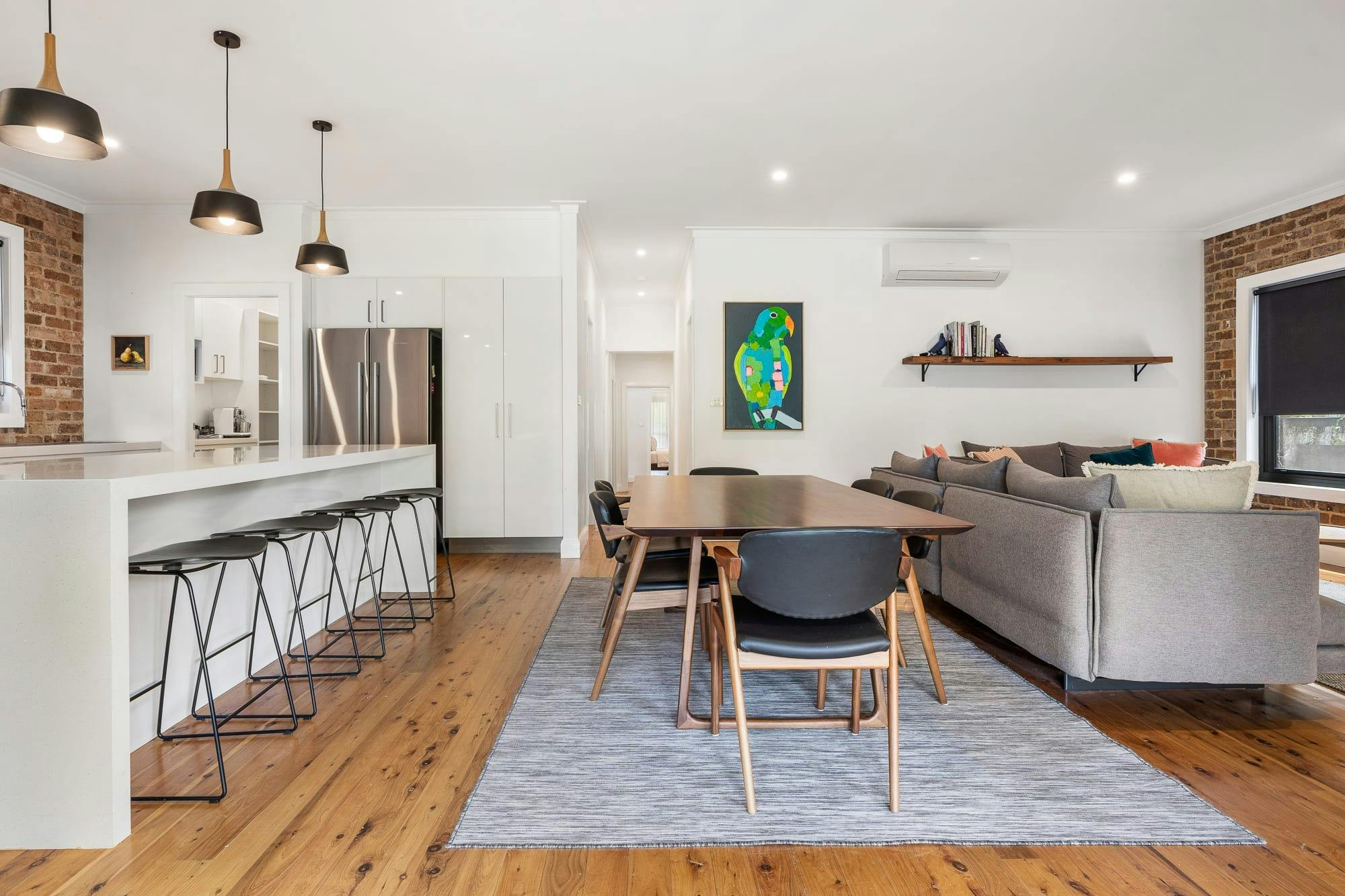 Living area at Pretty Prince