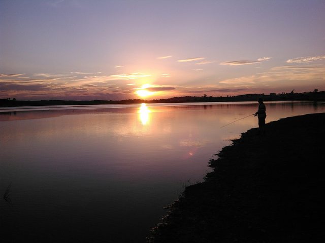 Fishing and Boating in Lake Oberon