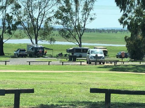 Unpowered sites at Lake Keepit