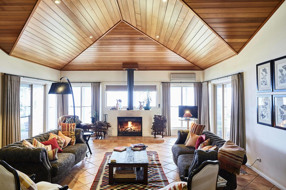 Rosby Guesthouse Living Room with open fire