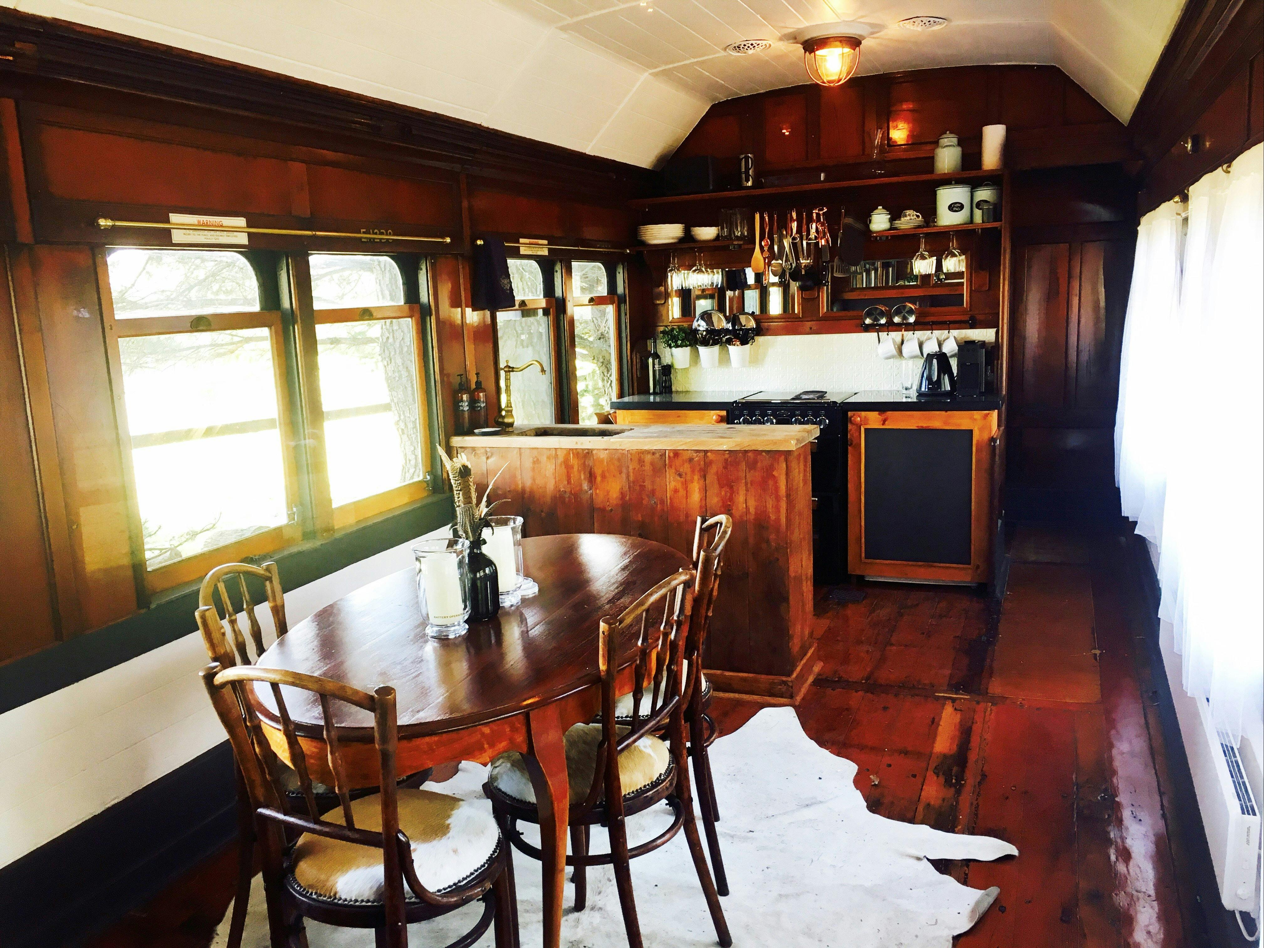 Carriage 1238 interior kitchen