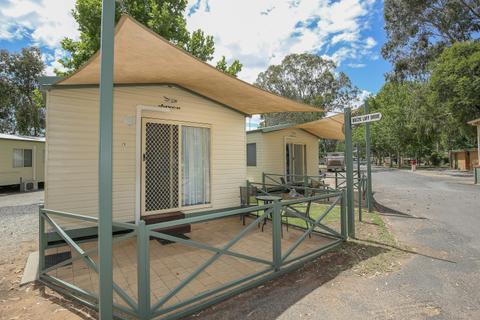Ensuite Riverview Cabin Balcony