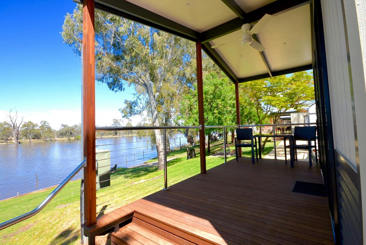 Executive River Cabin Balcony