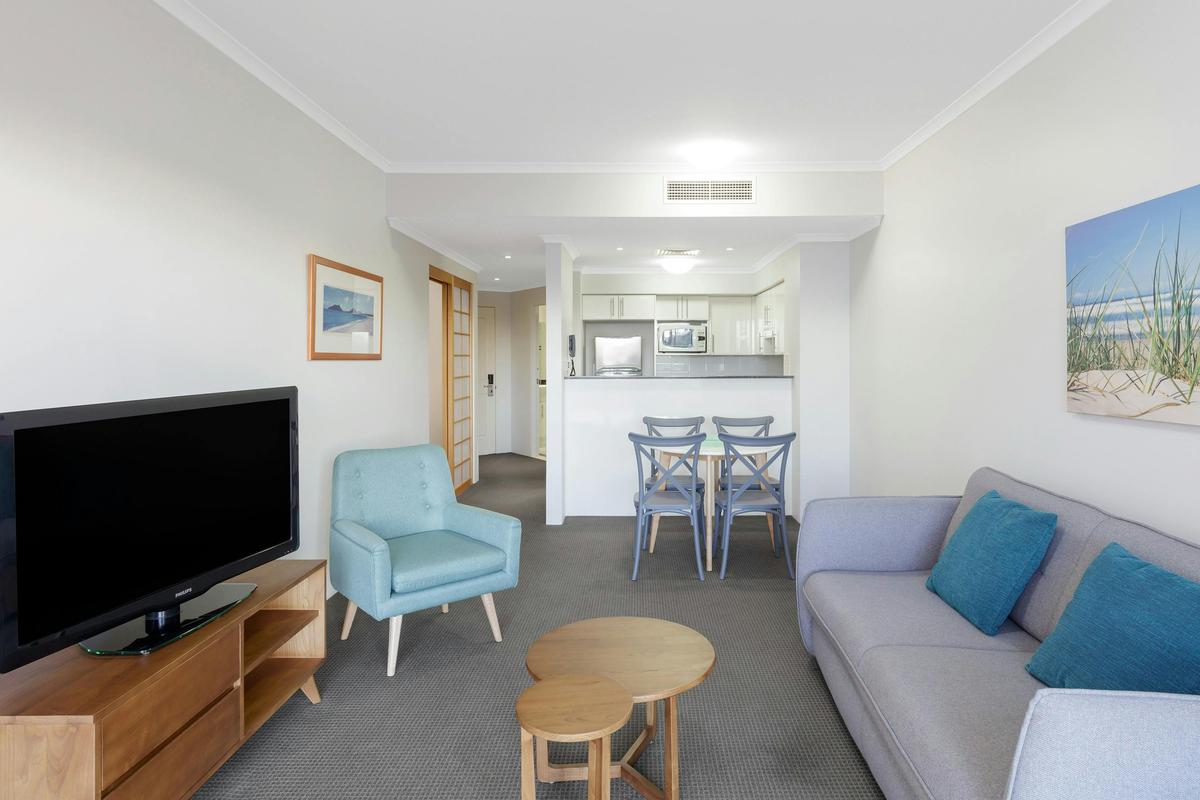 Ramada Resort by Wyndham Shoal Bay One bedroom Waterview living room