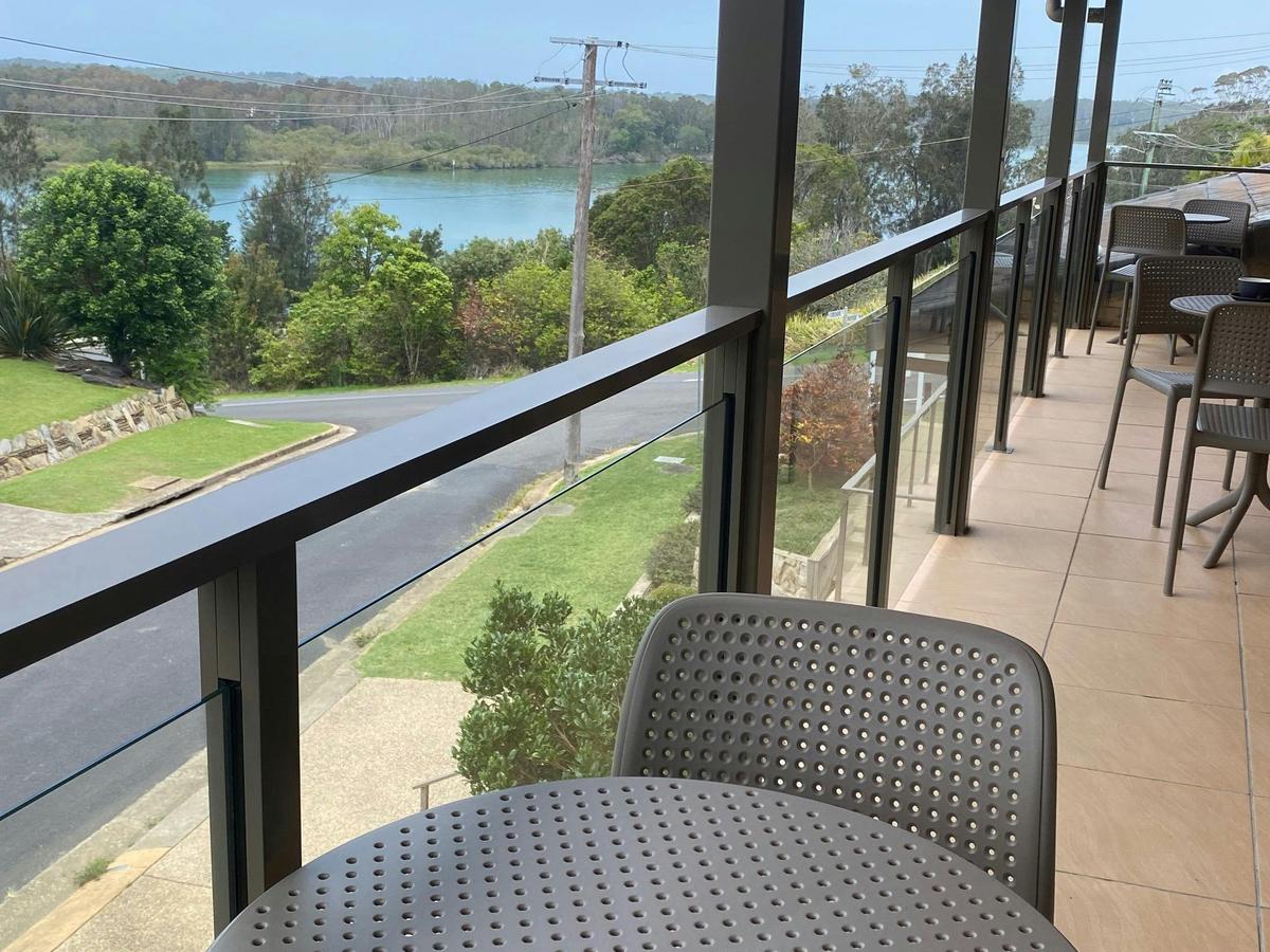 Room 3 balcony with view to the Nambucca River
