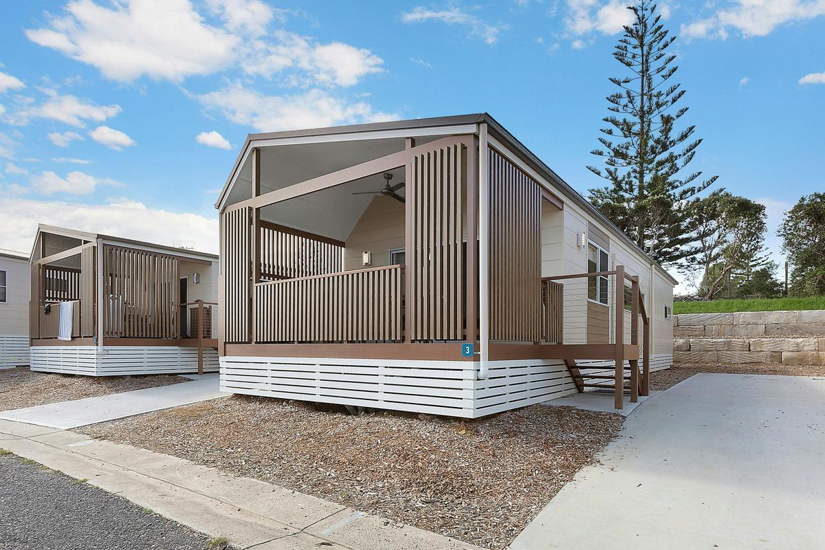 New cabins at Bermagui