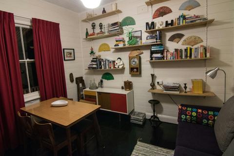 Dining room and library