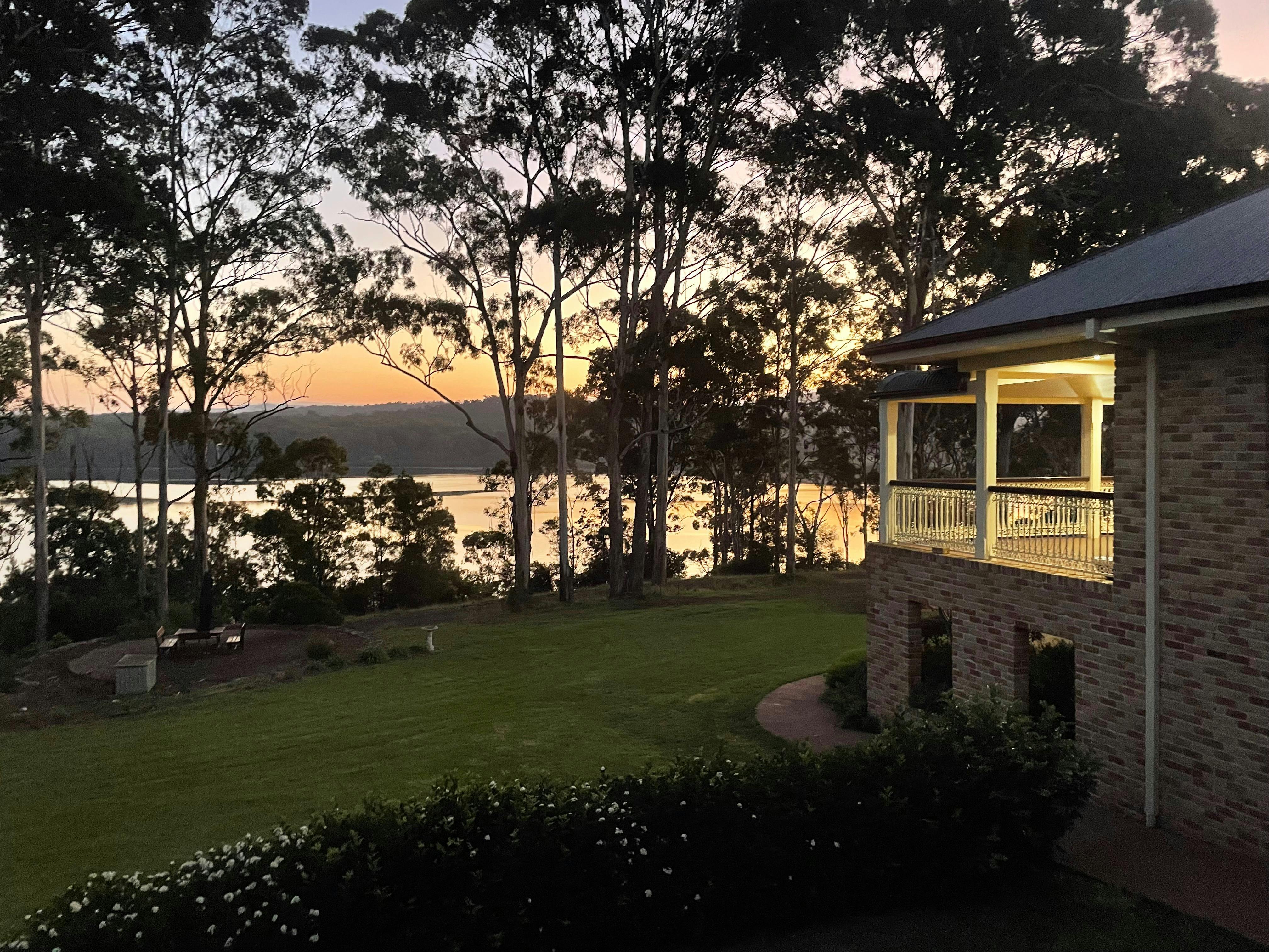 Sunset, Merimbula Lake