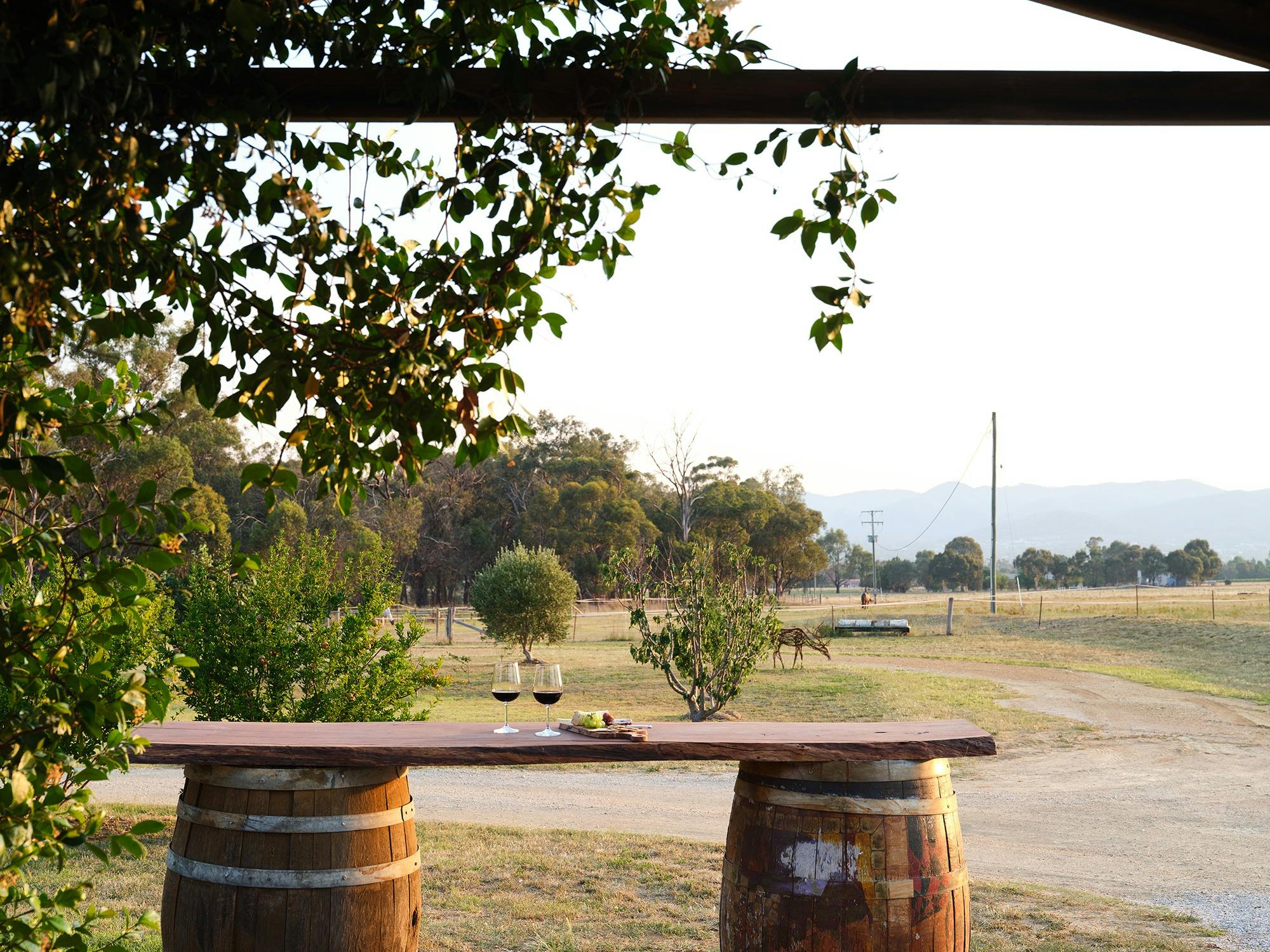 Shawwood Cottage View to town
