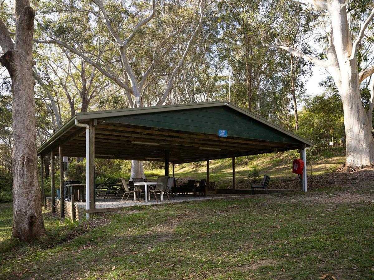 BBQ area at Reflections Nambucca Heads