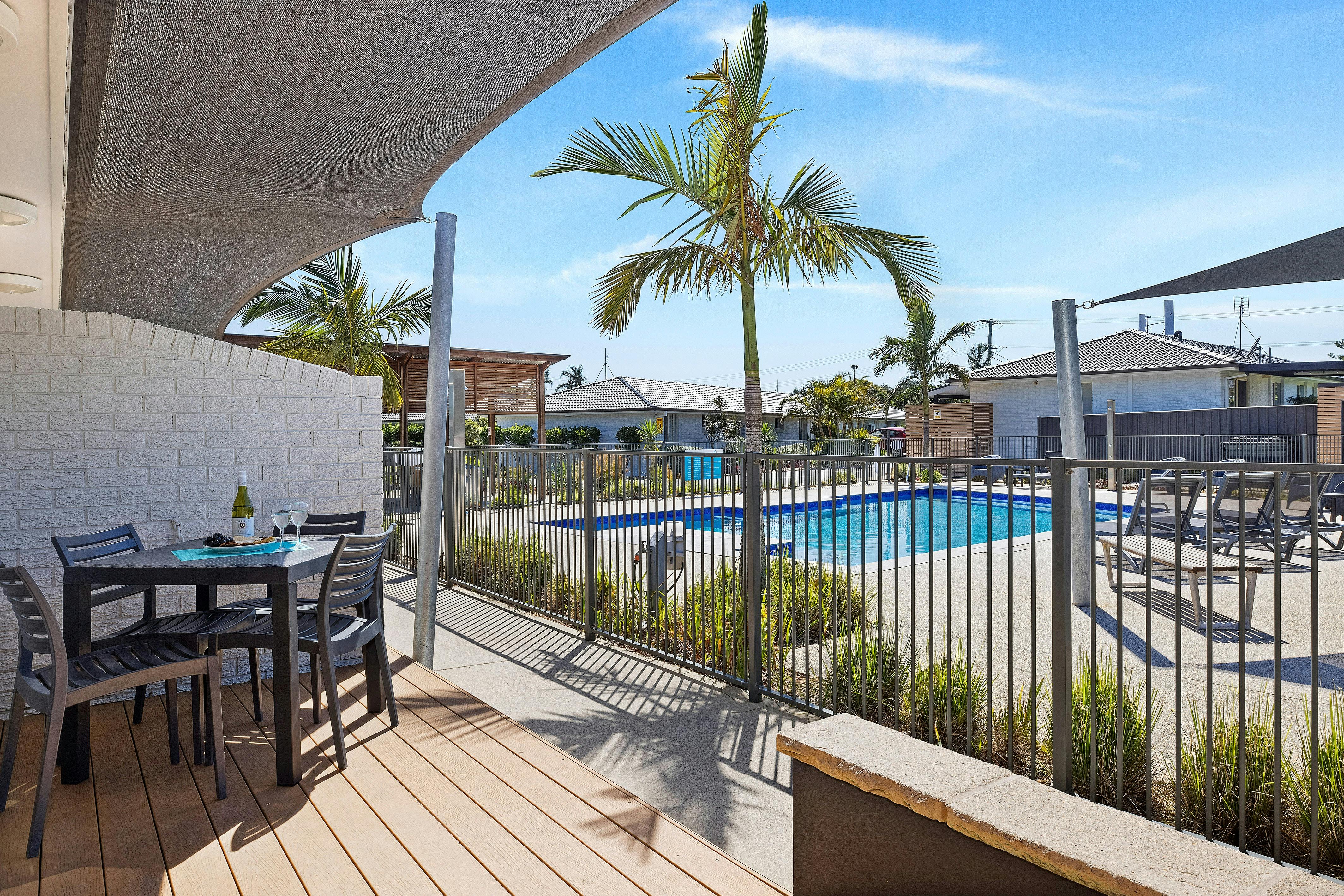 Balcony ground floor