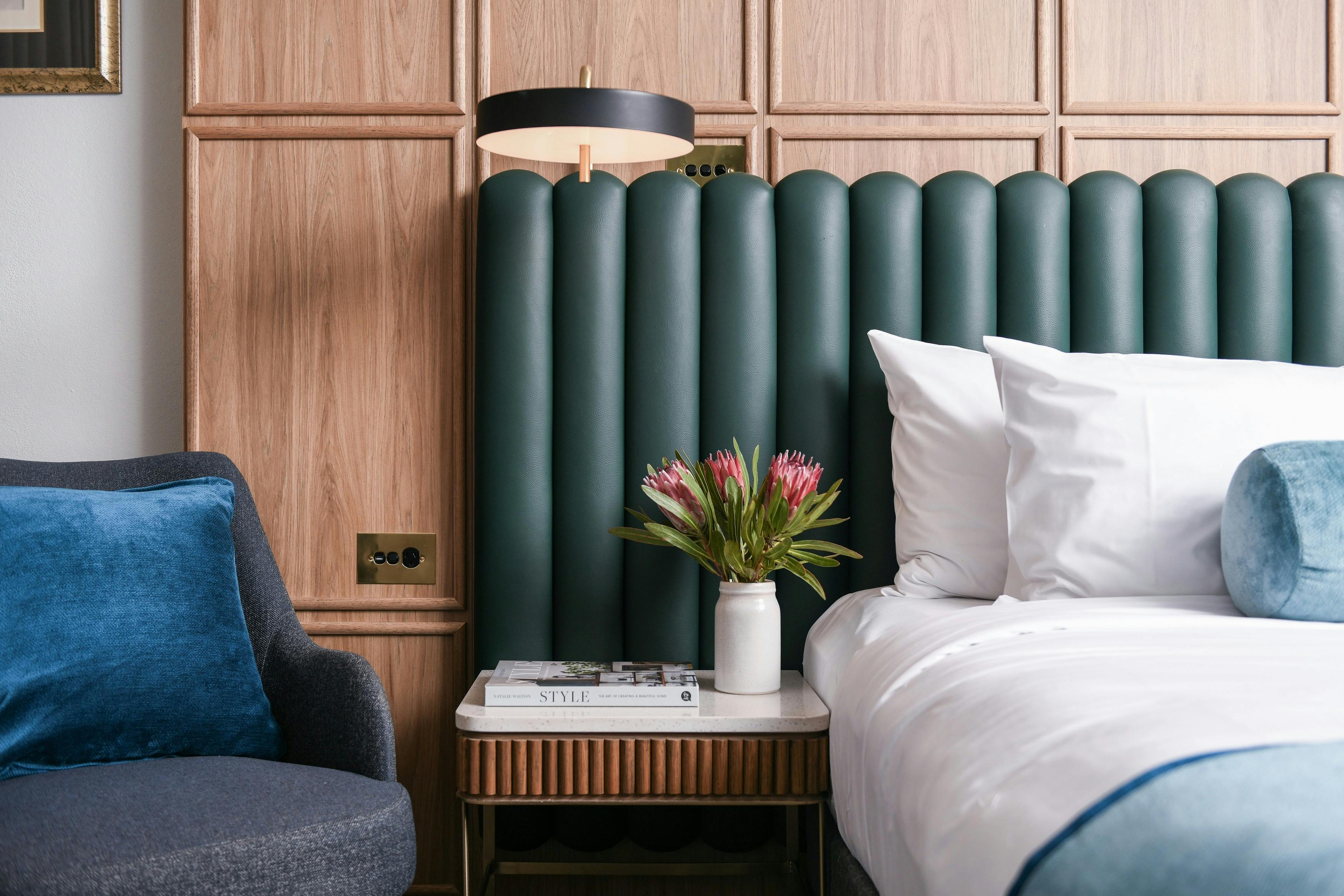 Elegant rooms with nostalgic touches.