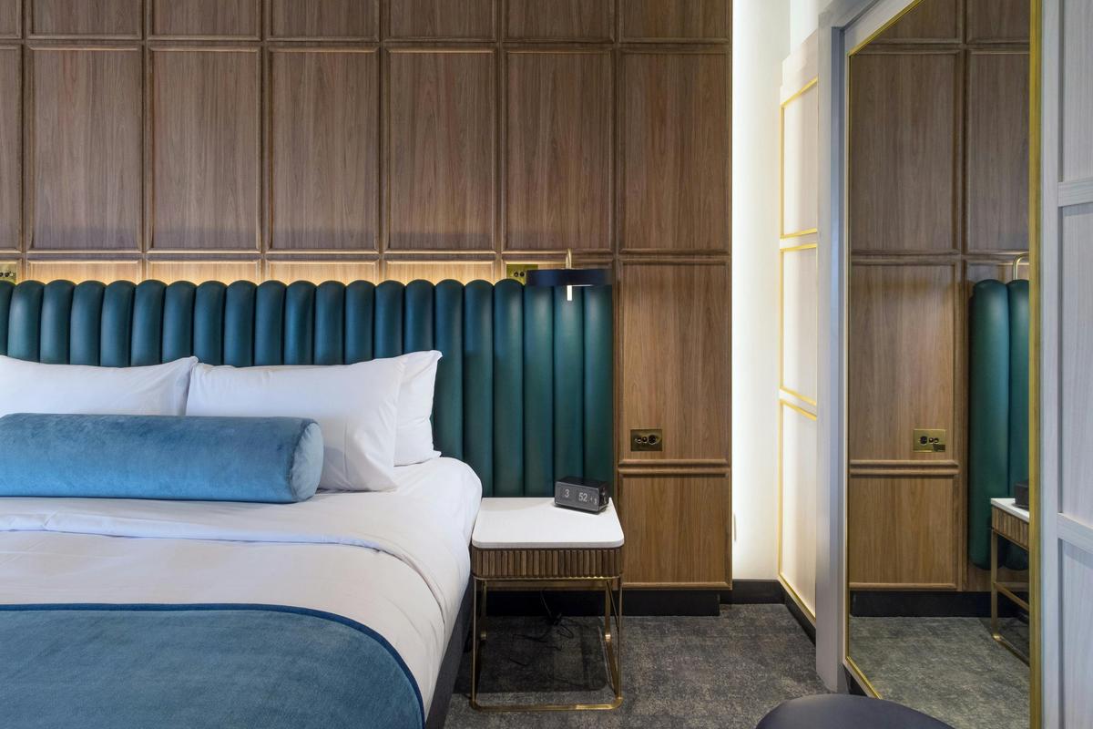 Powerhouse King Room with bespoke furnishings