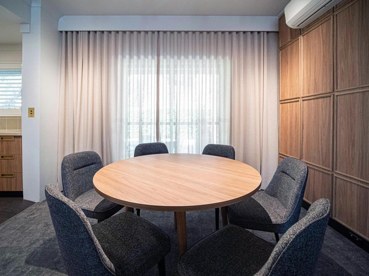 Dining area adjacent to kitchen