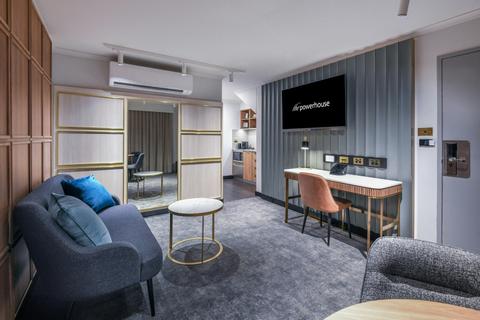 Open plan upmarket living area