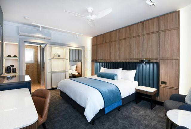 Luxe style in our Powerhouse King Room