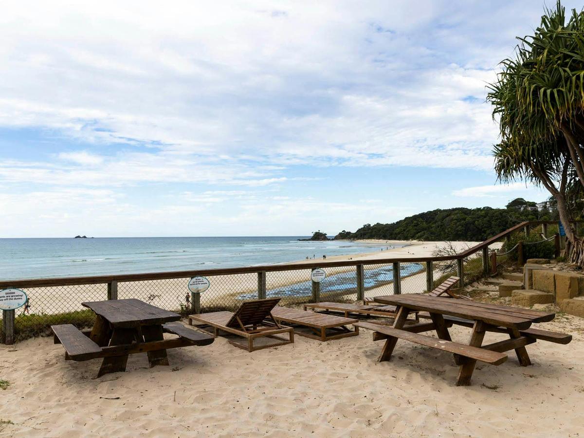 Overlooking Clarkes Beach - Byron Bay