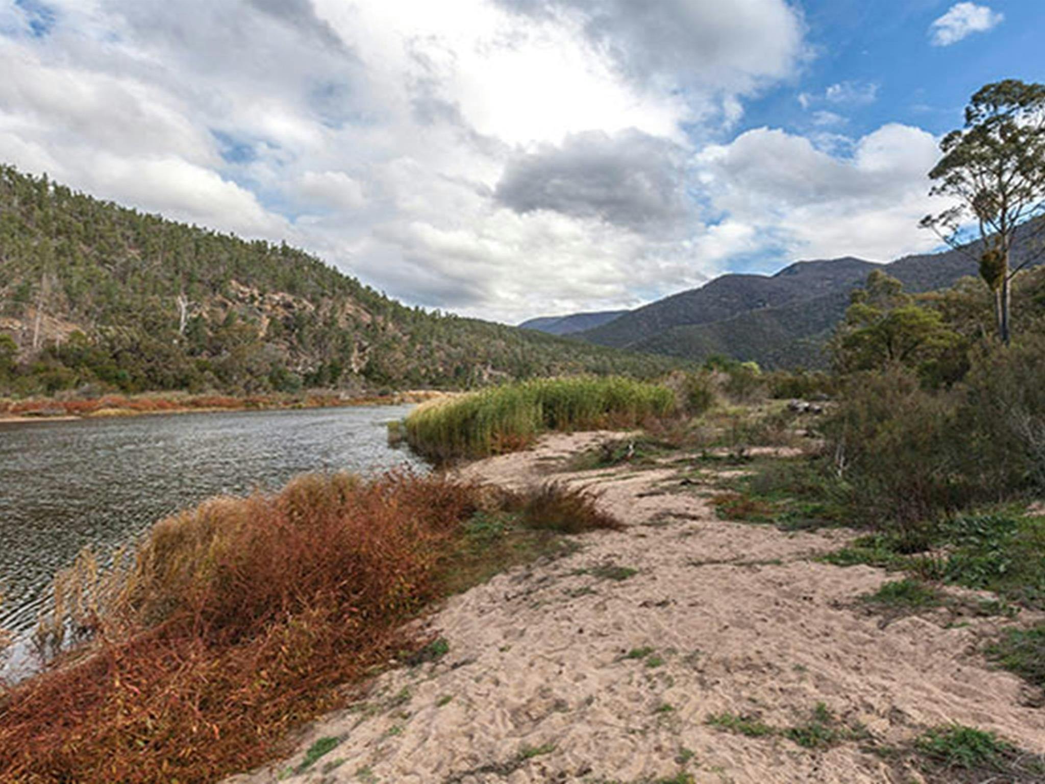 Running Waters campground, Kosciuszko National Park. Photo: Murray Vanderveer/DPIE