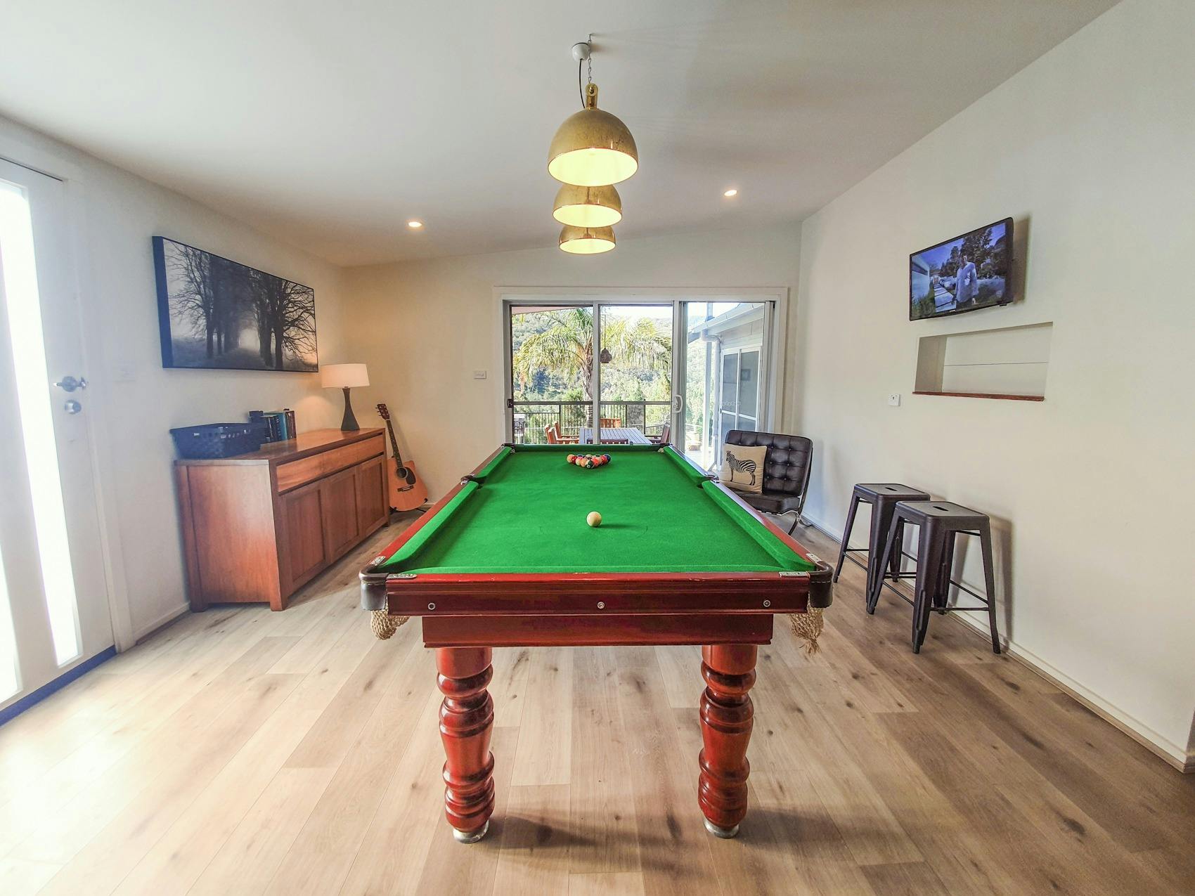 Pool Table Games Room