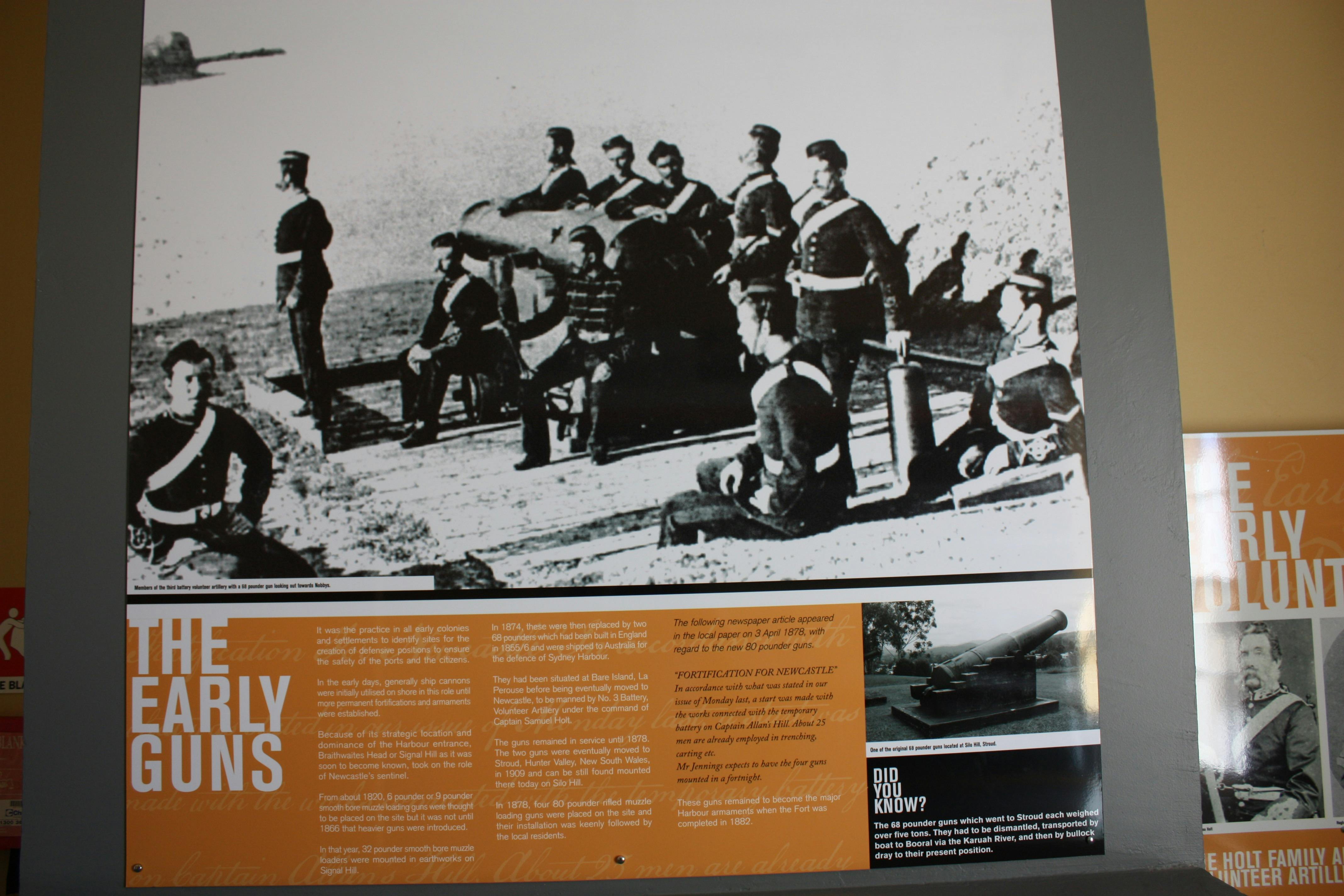 Display panel in Museum Room 1