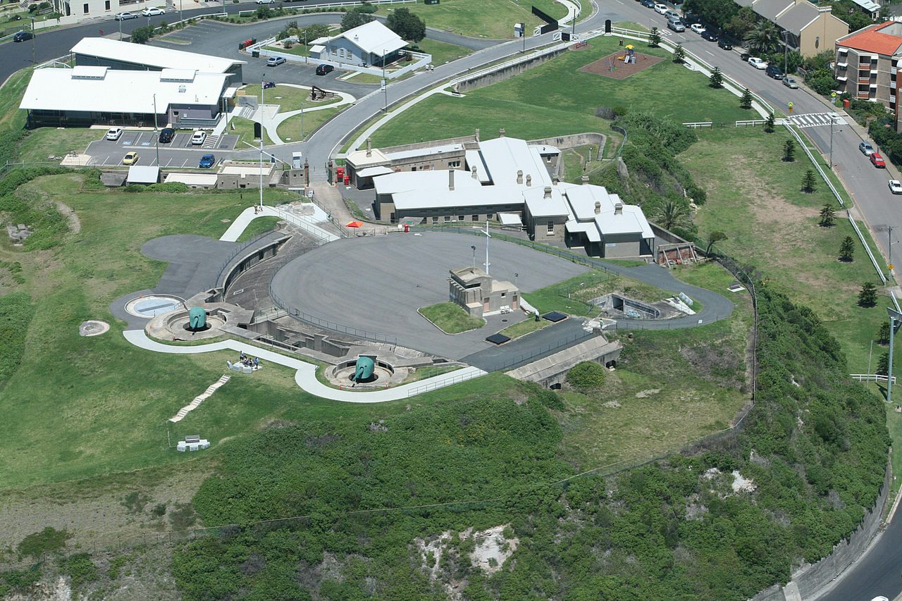 Aerial view of Fort