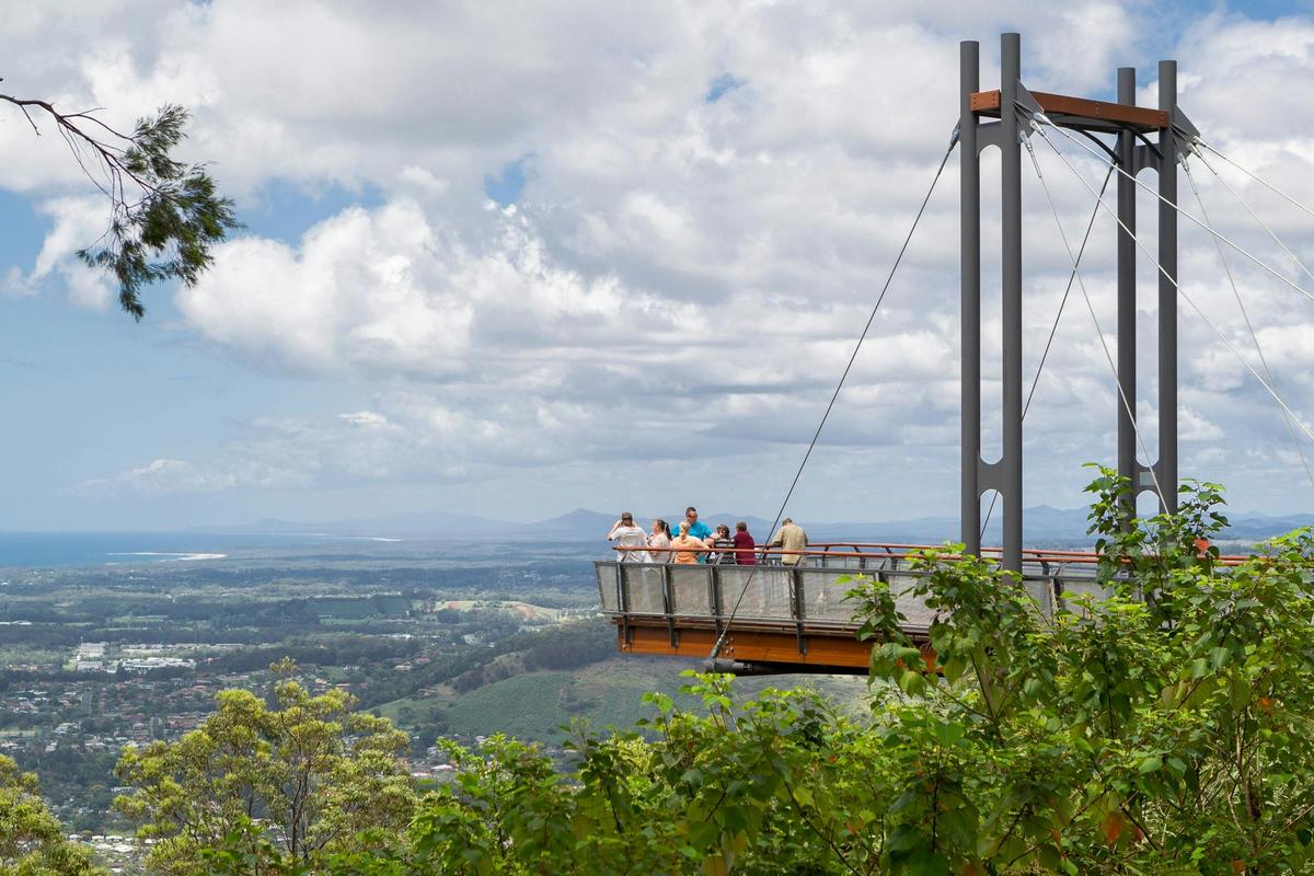 SPeactacular views form the Forest Sky Pier