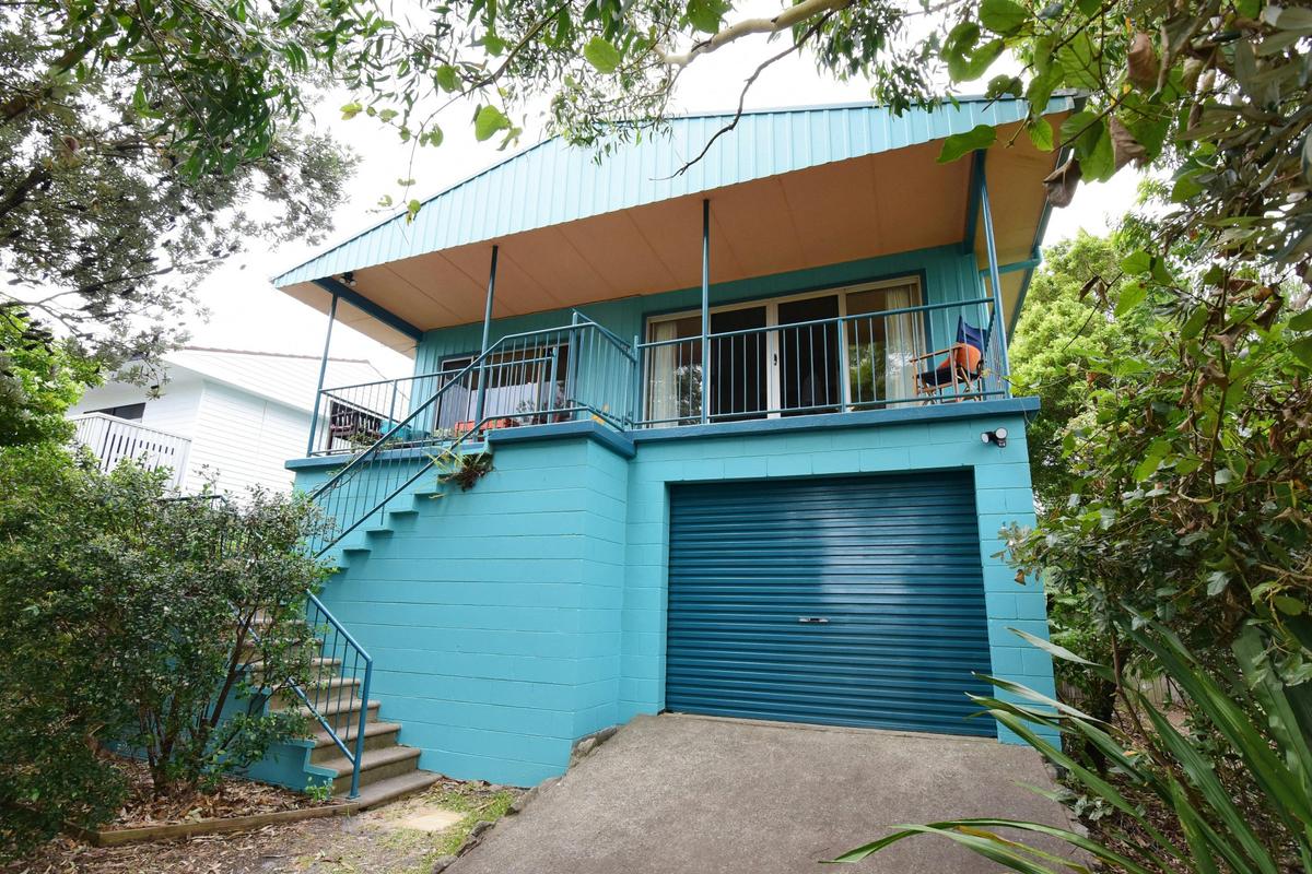 front of property