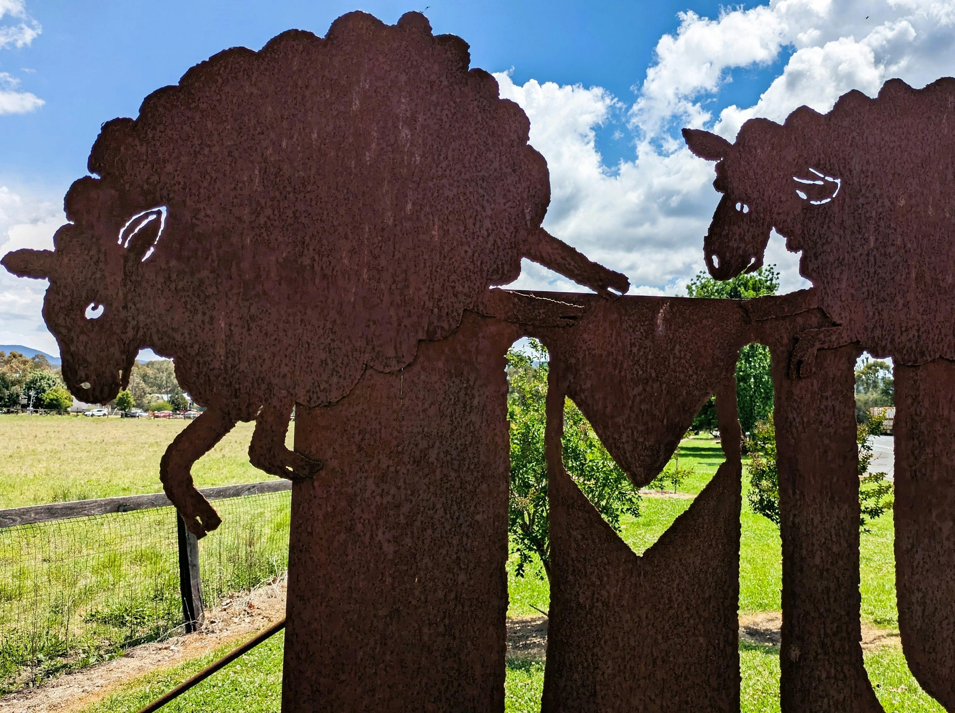 Murrurundi Southern Entry Sign Sculpture
