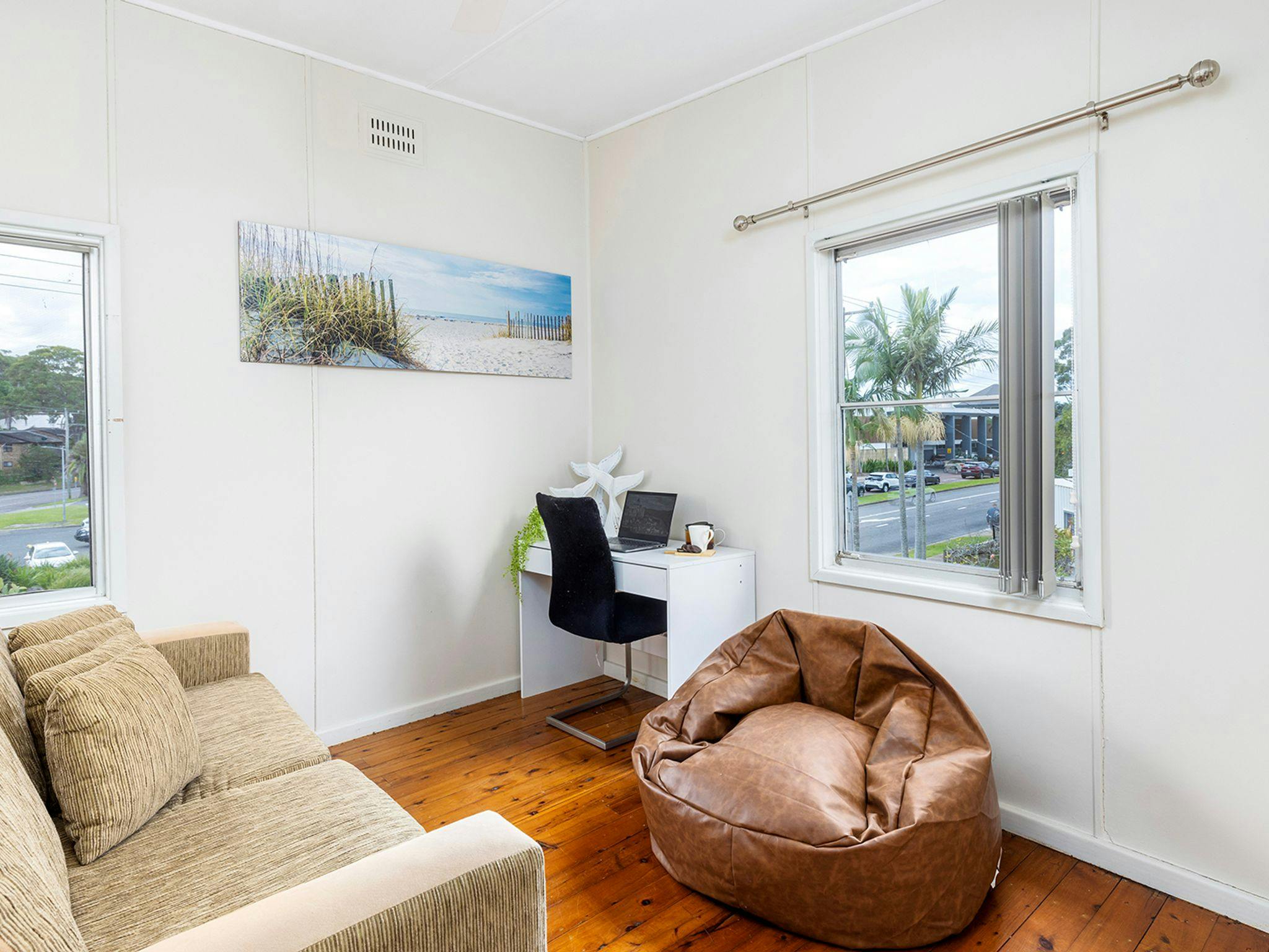 Living Room | Laptop Friendly Workspace | Upstairs 