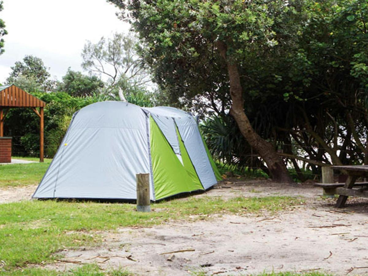 Tents at Sandon River campground, Yuraygir National Park. Photo credit: Rob Cleary &copy; DPIE