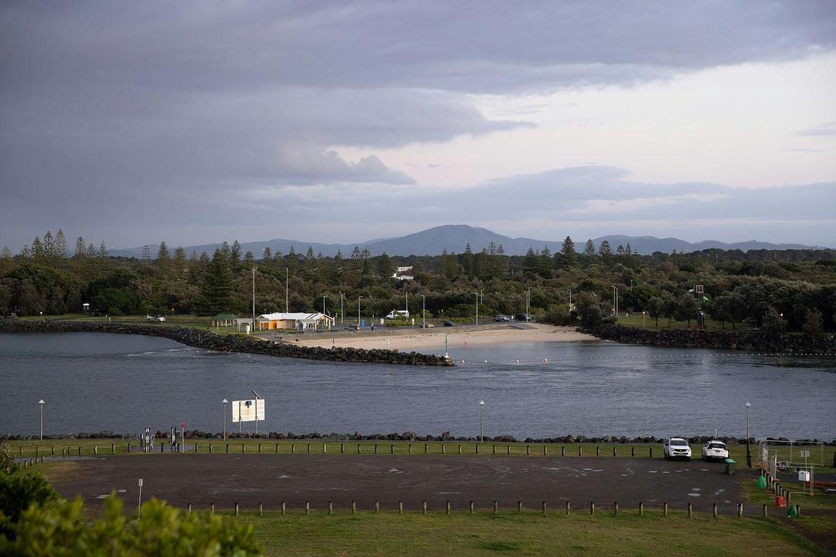 Views over the river at Reflections Forster Beach