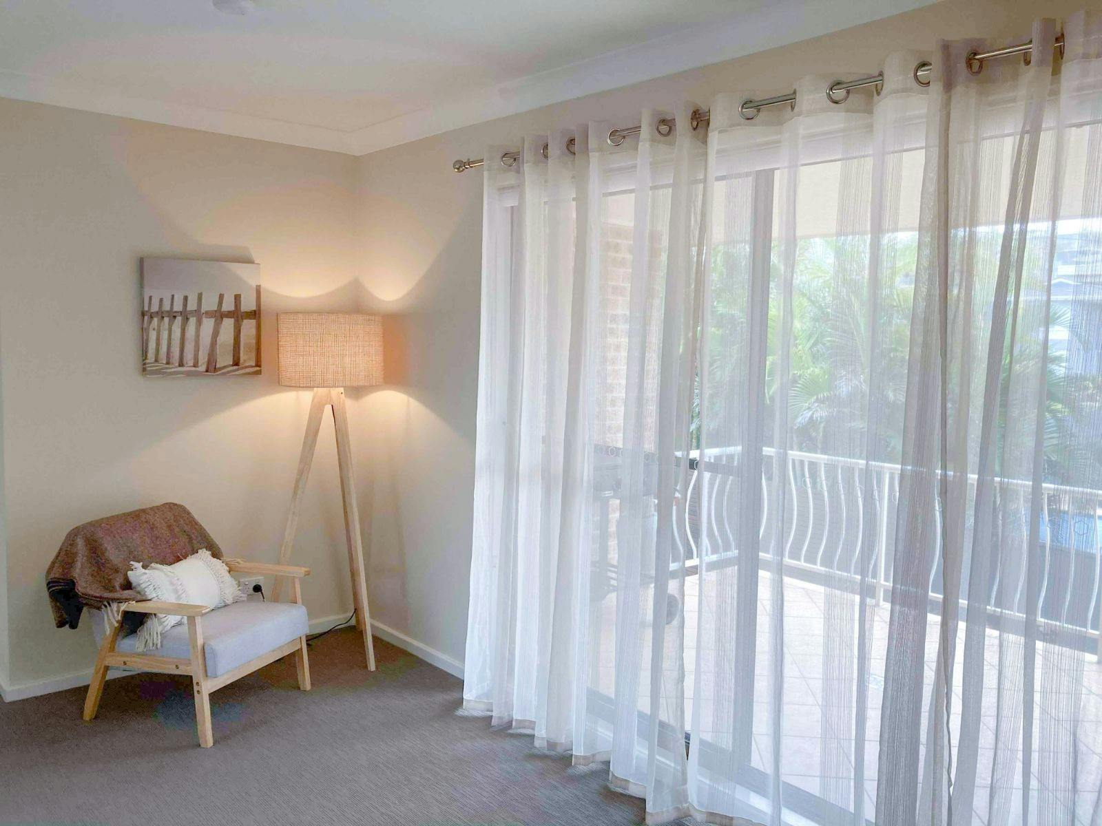 Reading nook and back verandah