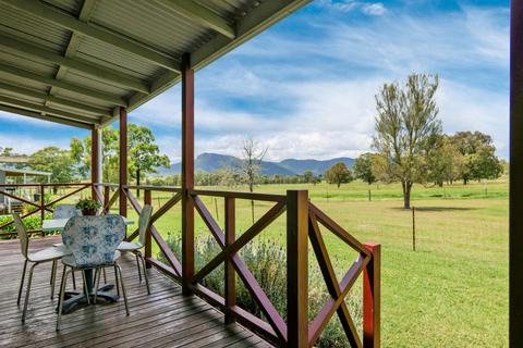View from back verandah