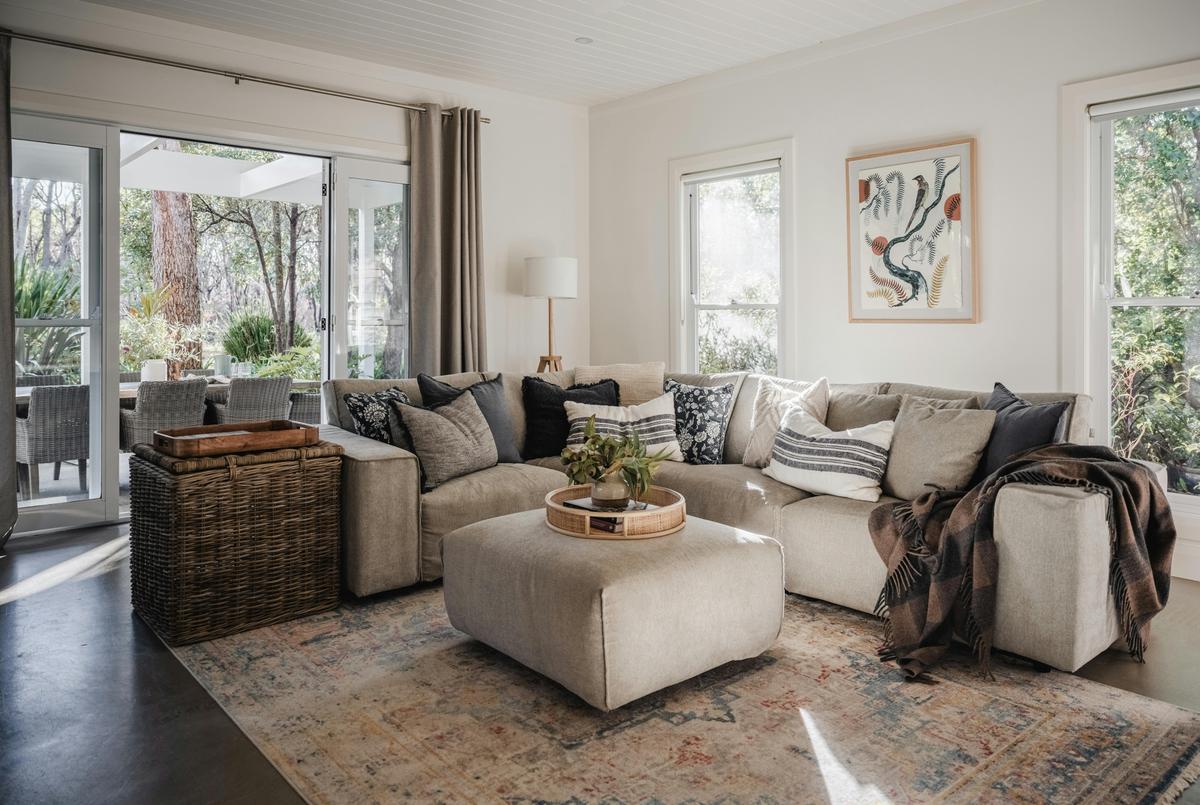 Cosy yet spacious living