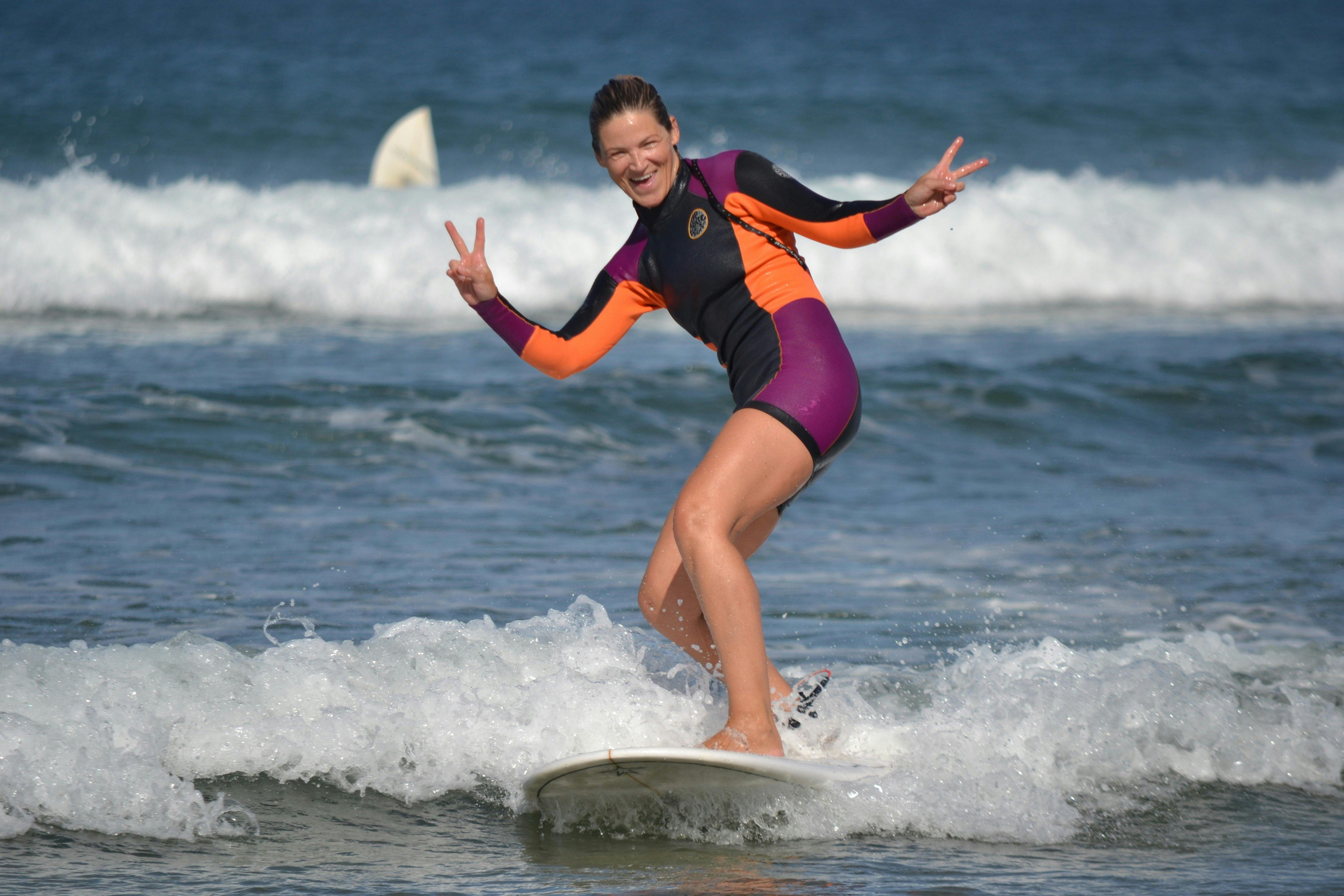 Surfing mums