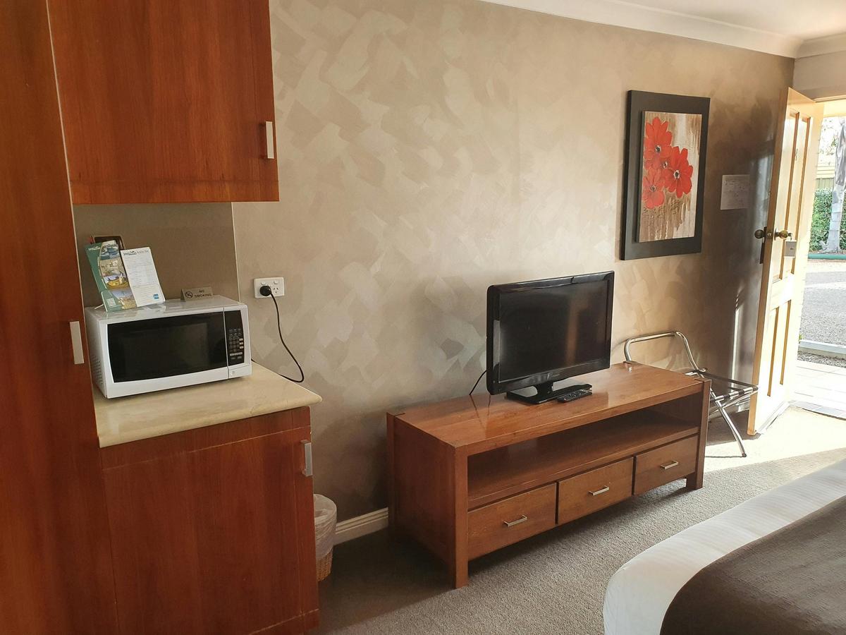 Deluxe Twin Room living area