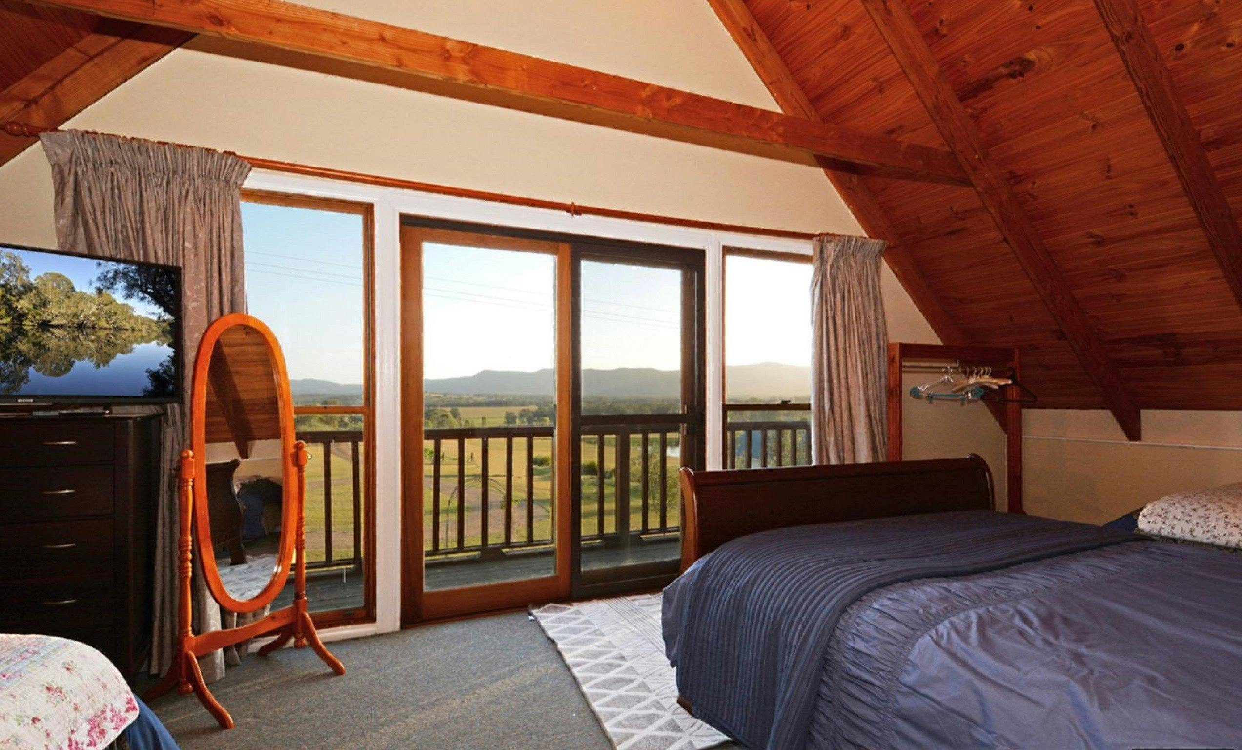 Bedroom with a view!