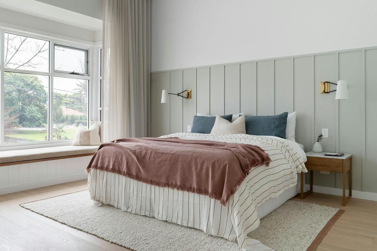 Rubus Green Berry - By Linnaeus Collection - Main Bedroom