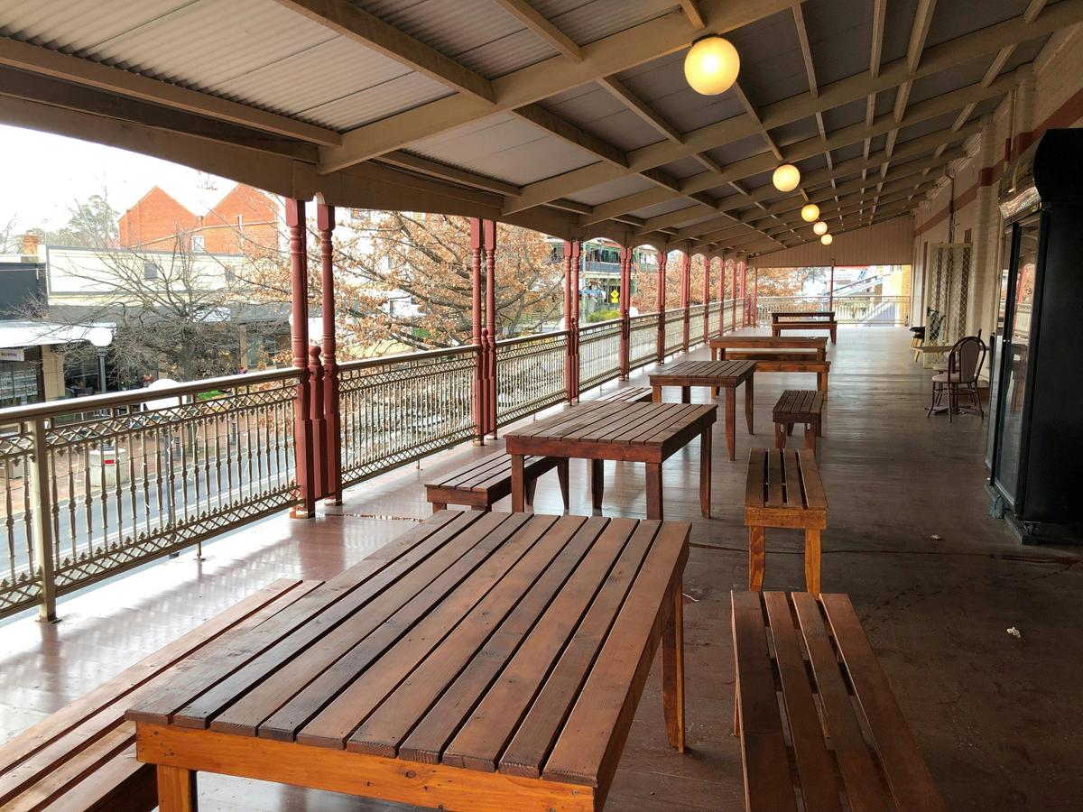 Royal Hotel Balcony
