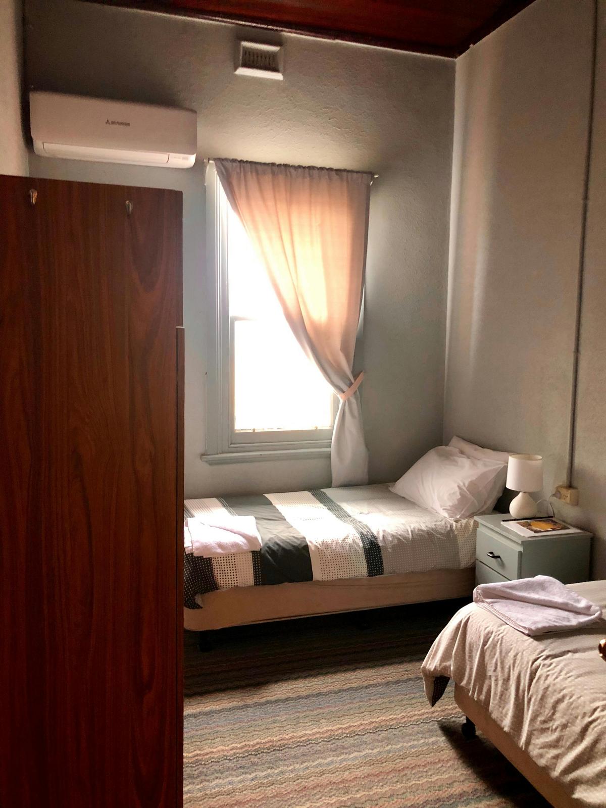 Refurbished twin rooms